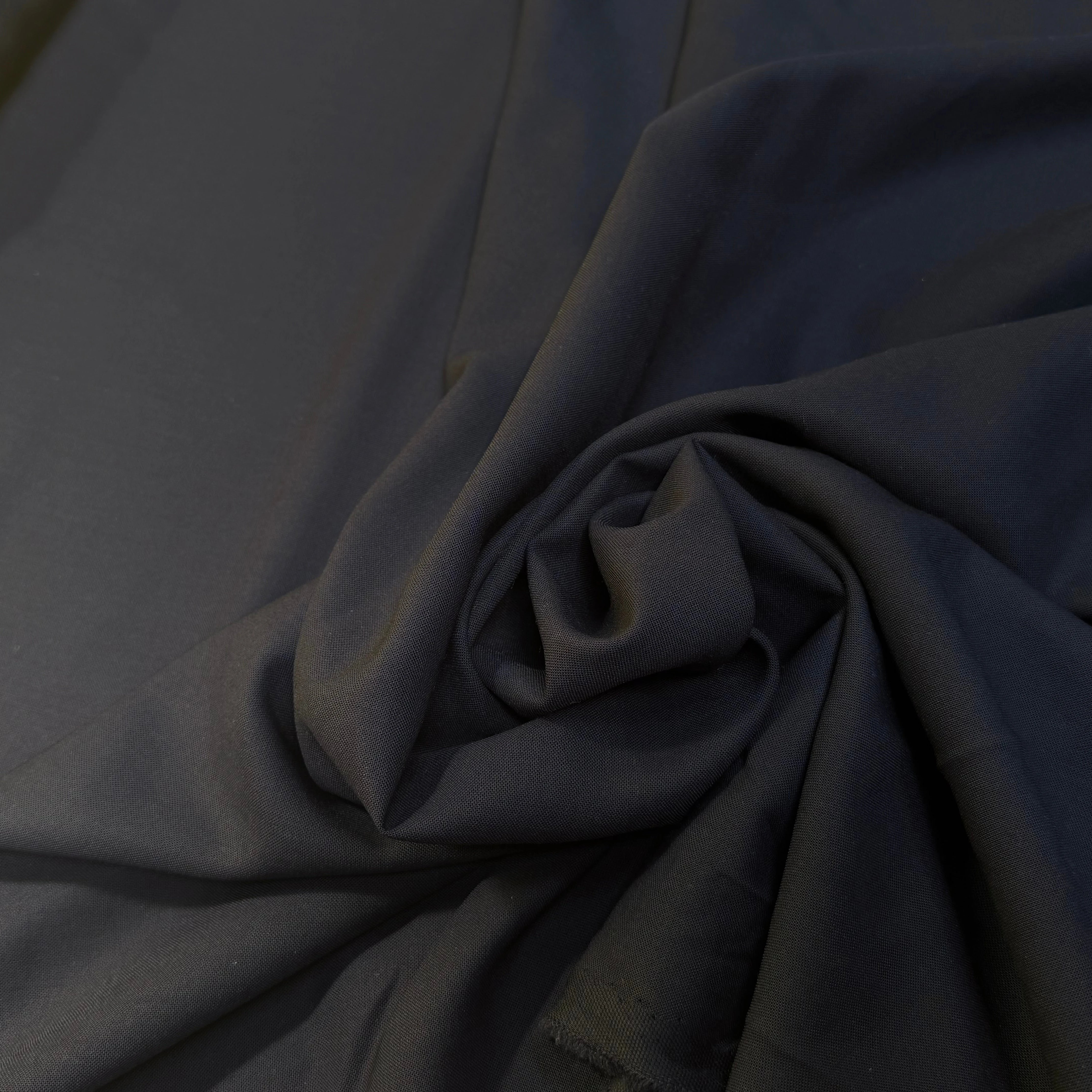 DRAPERIE DE LAINE ÉLÉGANTE MARINE FONCÉ BEAU TOMBÉ - My Little Coupon