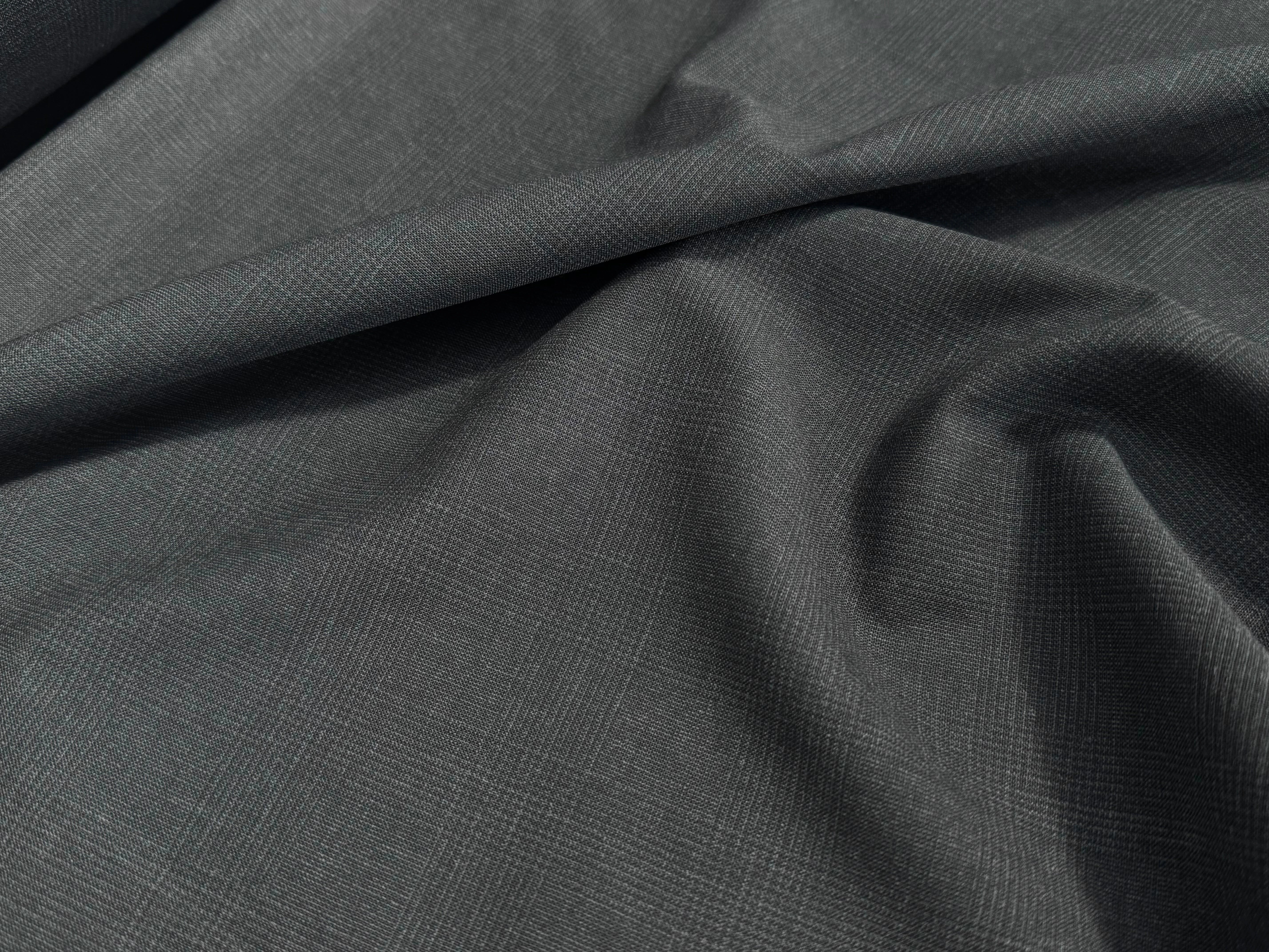 DRAPERIE DE LAINE STRETCH À CARREAUX GRIS NOIR - My Little Coupon
