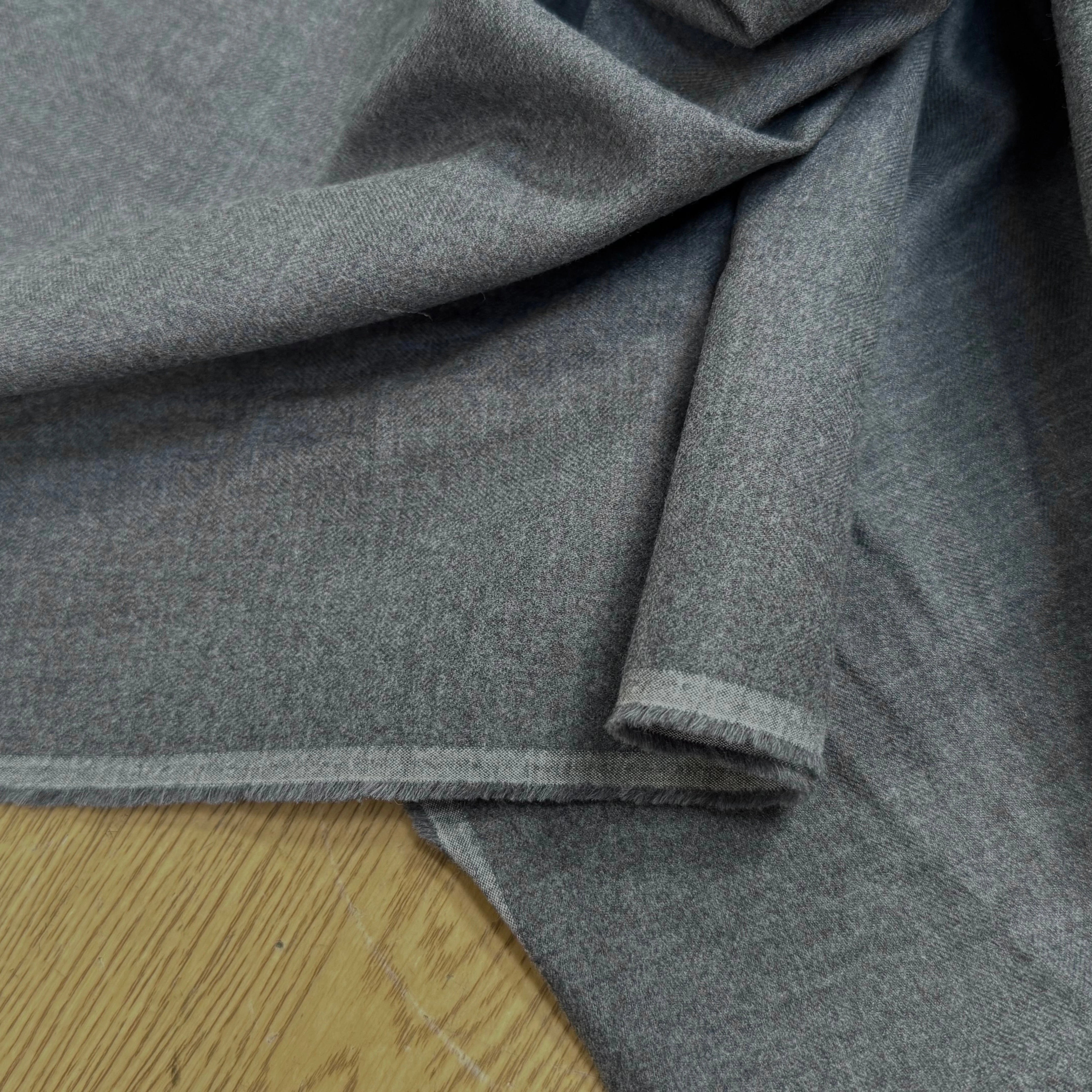 DRAPERIE DE LAINE STRETCH GRIS TOMBÉ CHIC - My Little Coupon