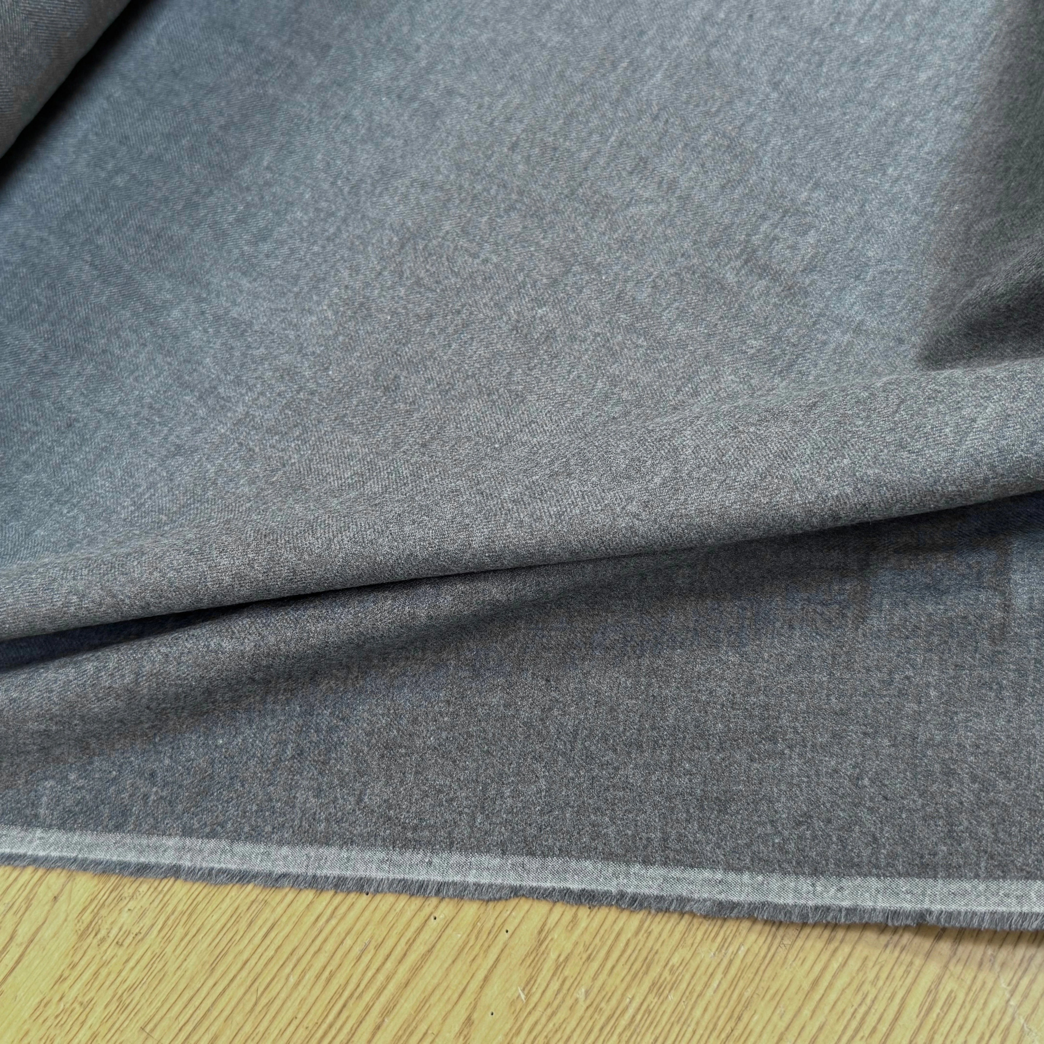 DRAPERIE DE LAINE STRETCH GRIS TOMBÉ CHIC - My Little Coupon