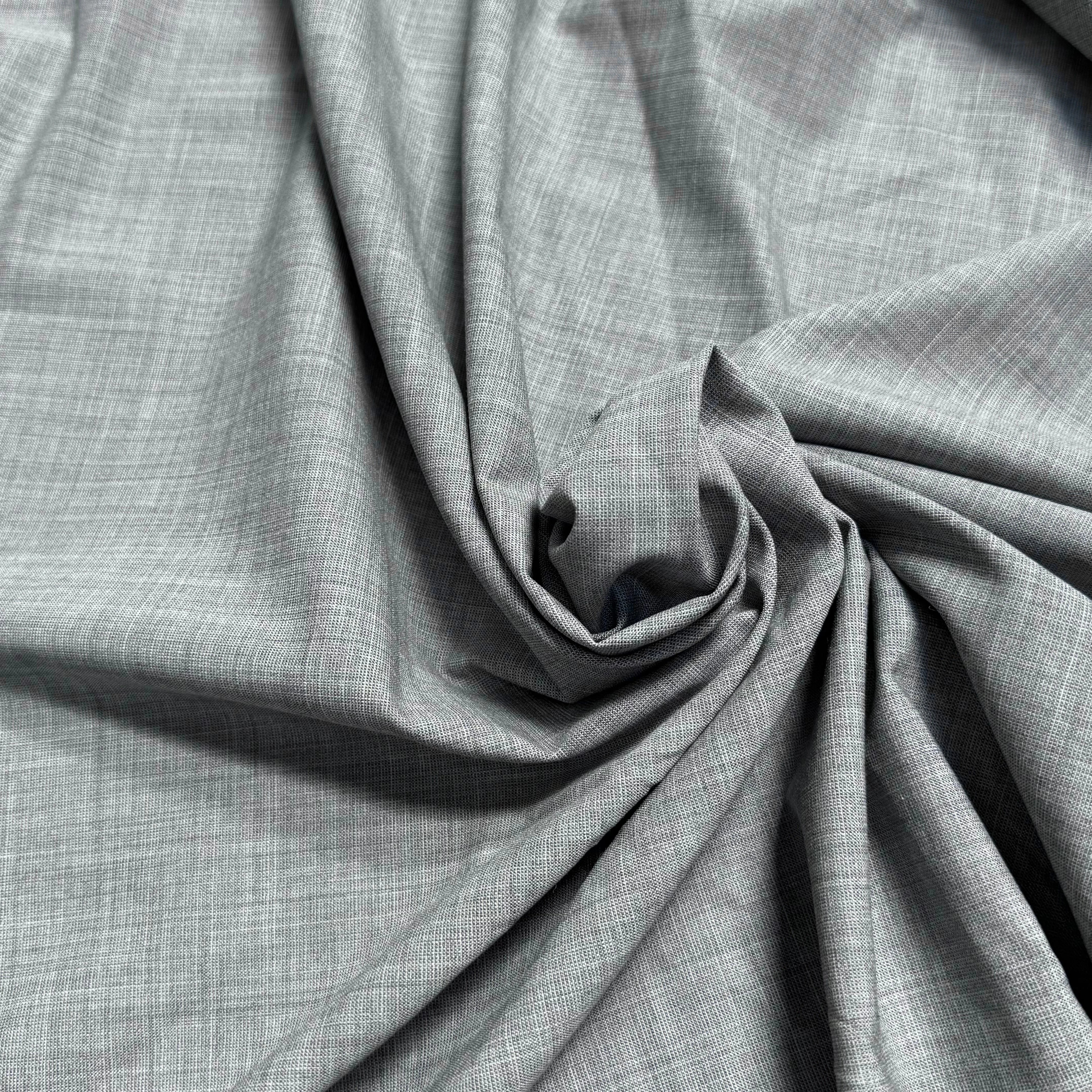DRAPERIE DE LAINE STRETCH GRISE PRESTIGE - My Little Coupon