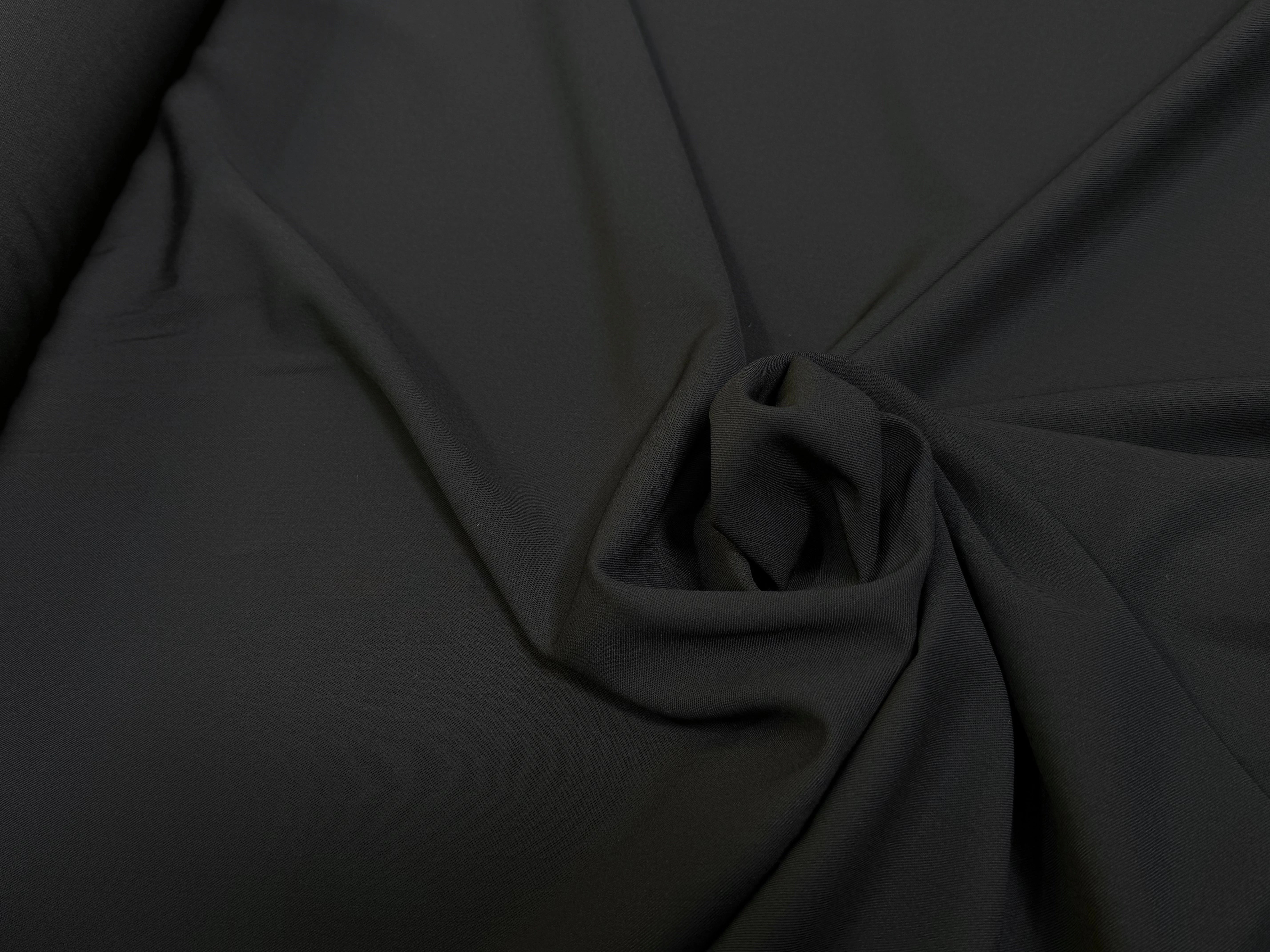 DRAPERIE DE LAINE STRETCH SUBLIME NOIR 96% LAINE - My Little Coupon