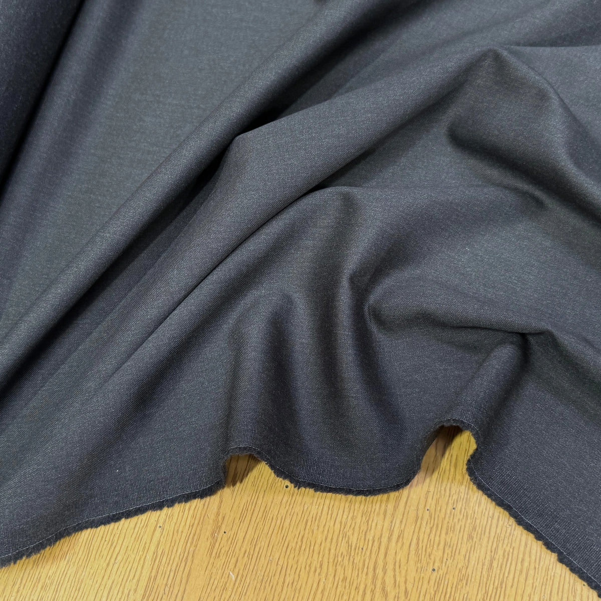 DRAPERIE DE LAINE SUPER 100'S GRIS ANTHRACITE TRÈS ÉLÉGANT - My Little Coupon
