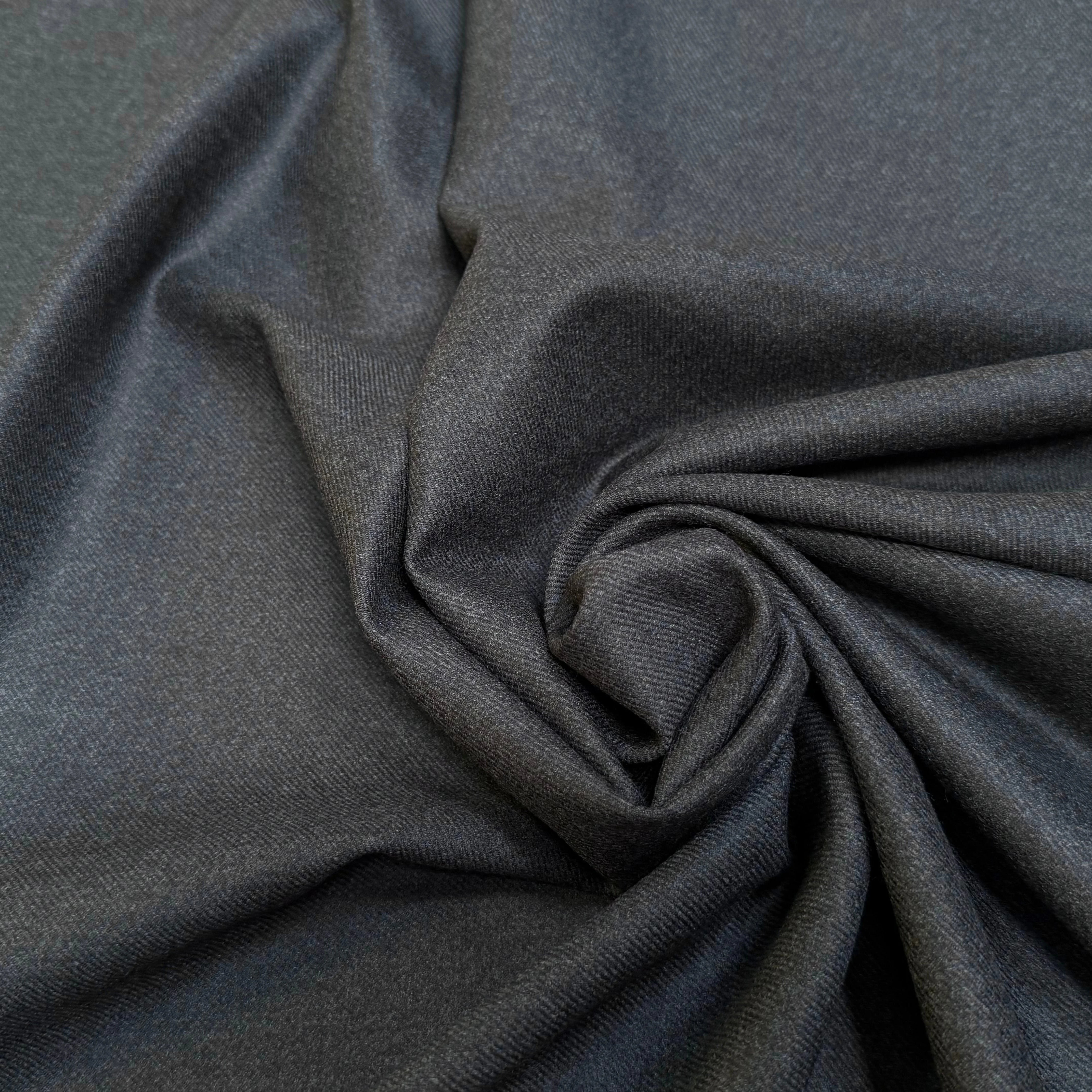 DRAPERIE DE LAINE SUPERBE TENUE STRETCH GRIS - My Little Coupon