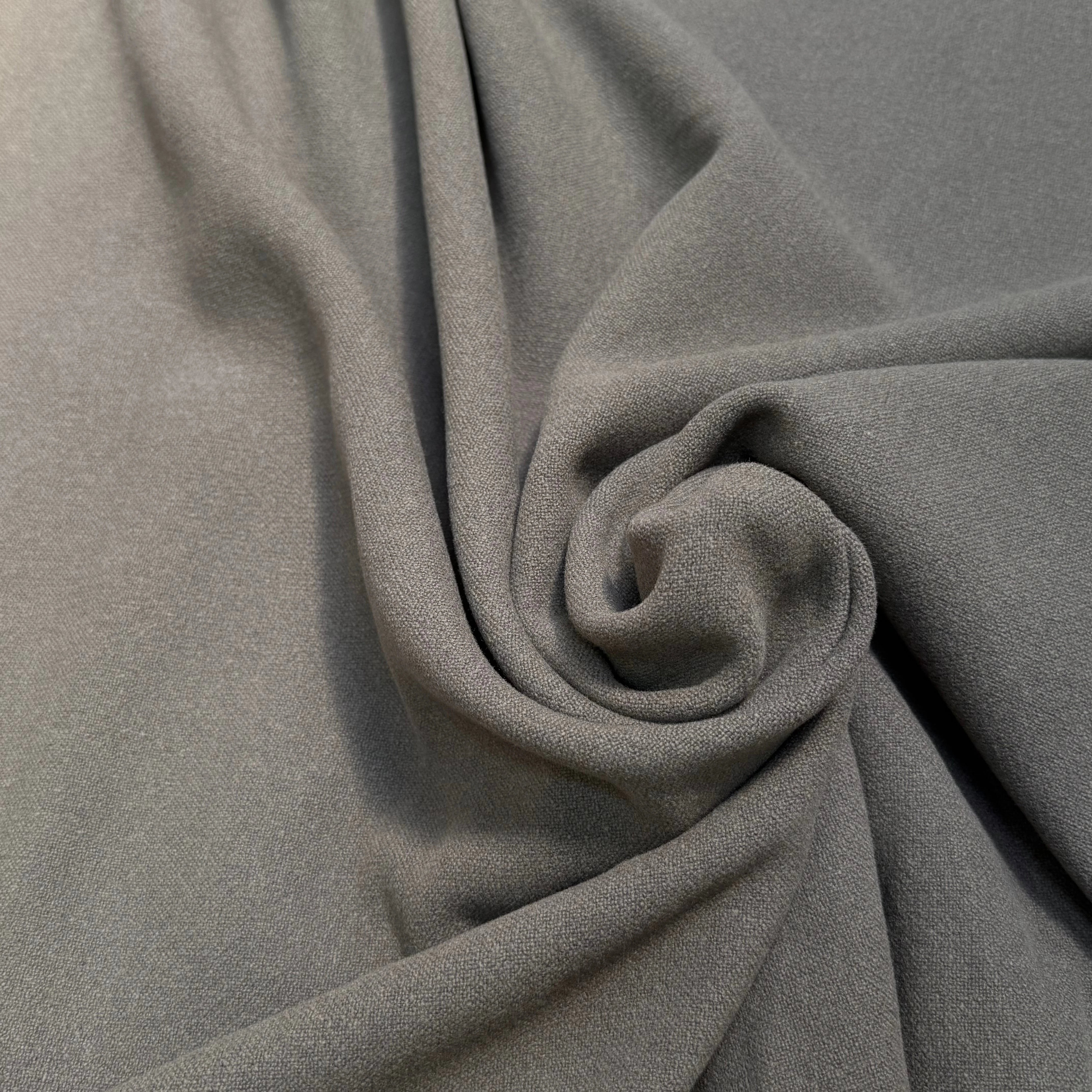 DRAPERIE DE LAINE TRÈS BELLE TENUE GRIS FONCÉ - My Little Coupon