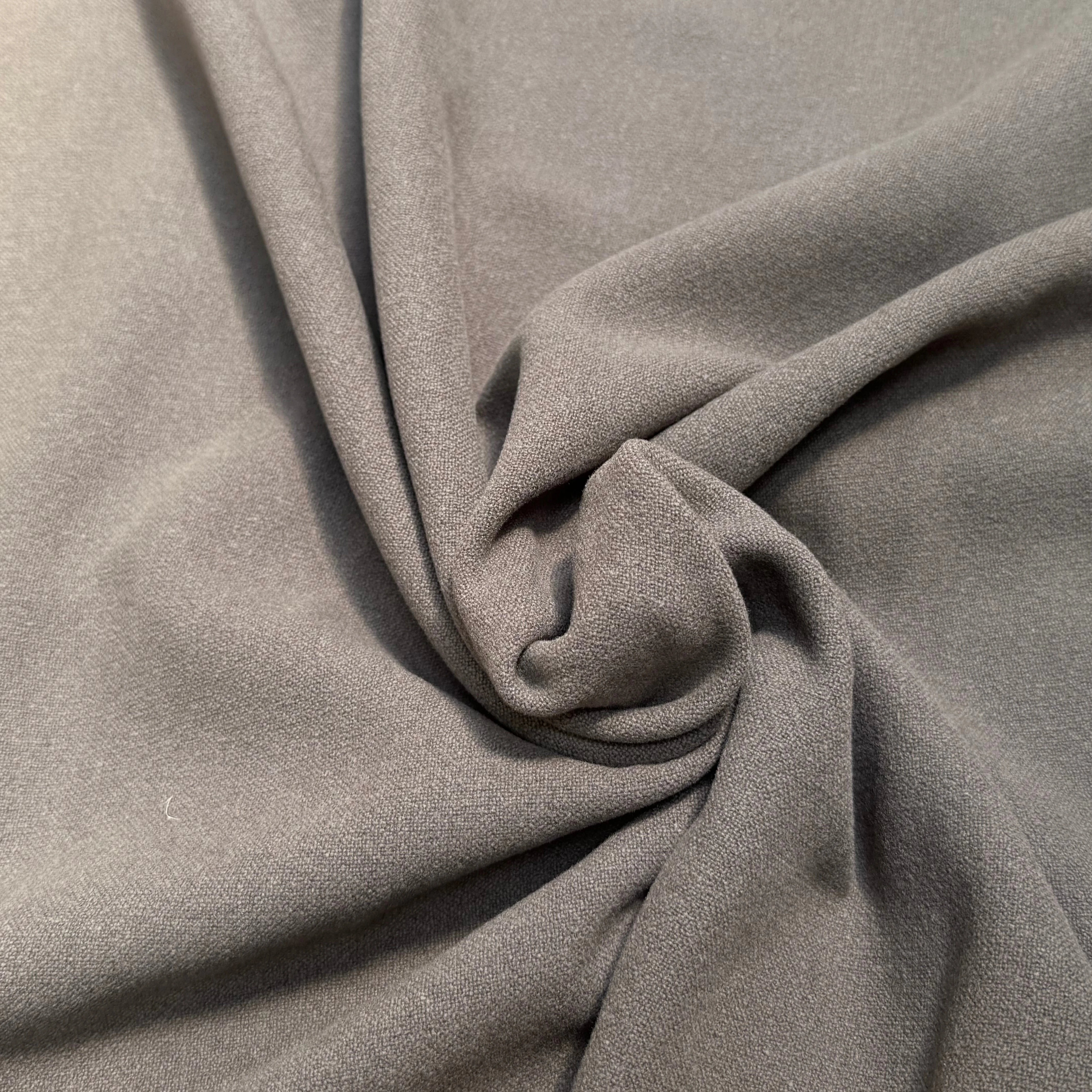 DRAPERIE DE LAINE TRÈS BELLE TENUE GRIS FONCÉ - My Little Coupon