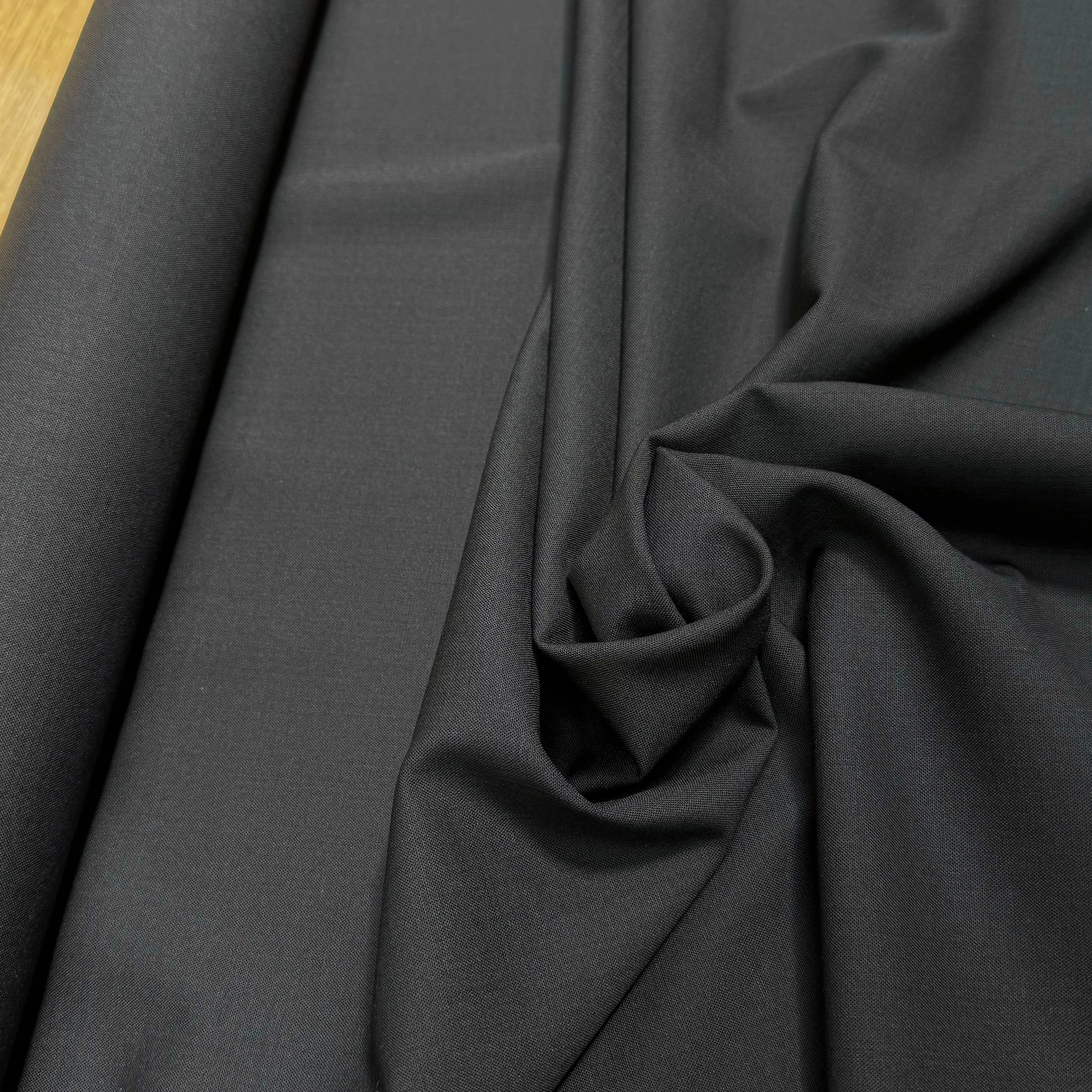 DRAPERIE DE LAINE ULTRA BELLE UNI NOIR - My Little Coupon