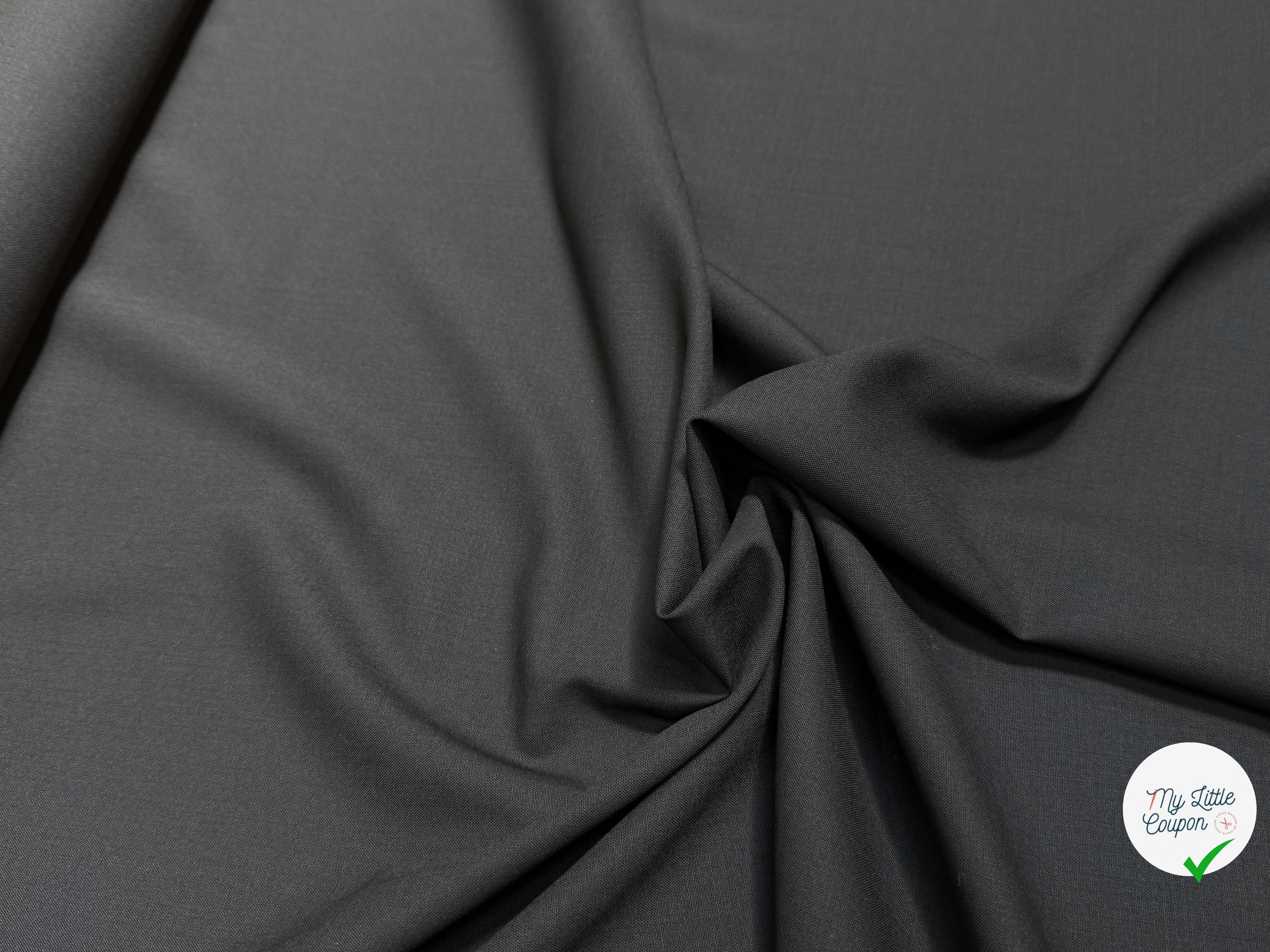 DRAPERIE DE LAINE ULTRA BELLE UNI NOIR - My Little Coupon