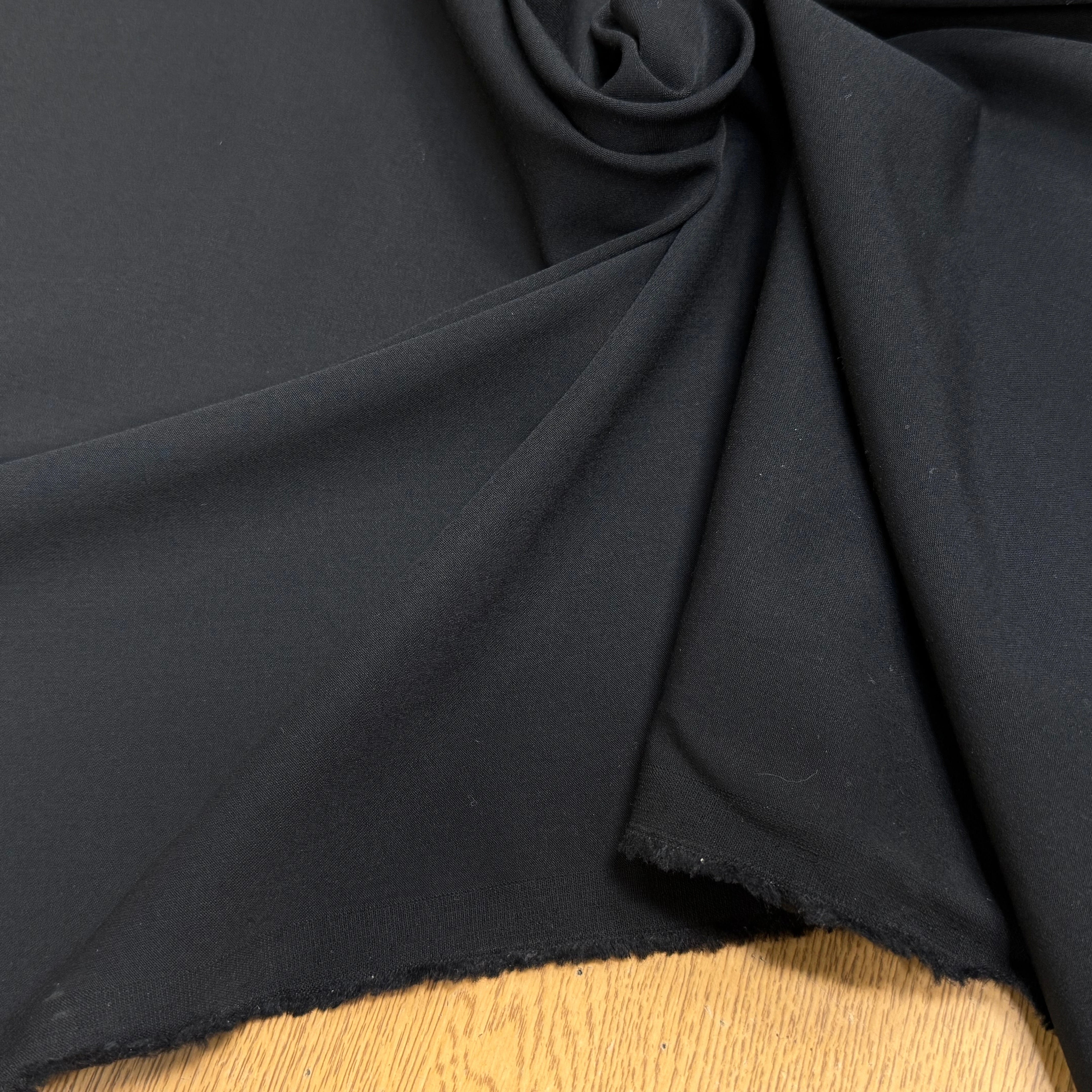 DRAPERIE DE LAINE ULTRA STRETCH HAUT DE GAMME NOIR - My Little Coupon