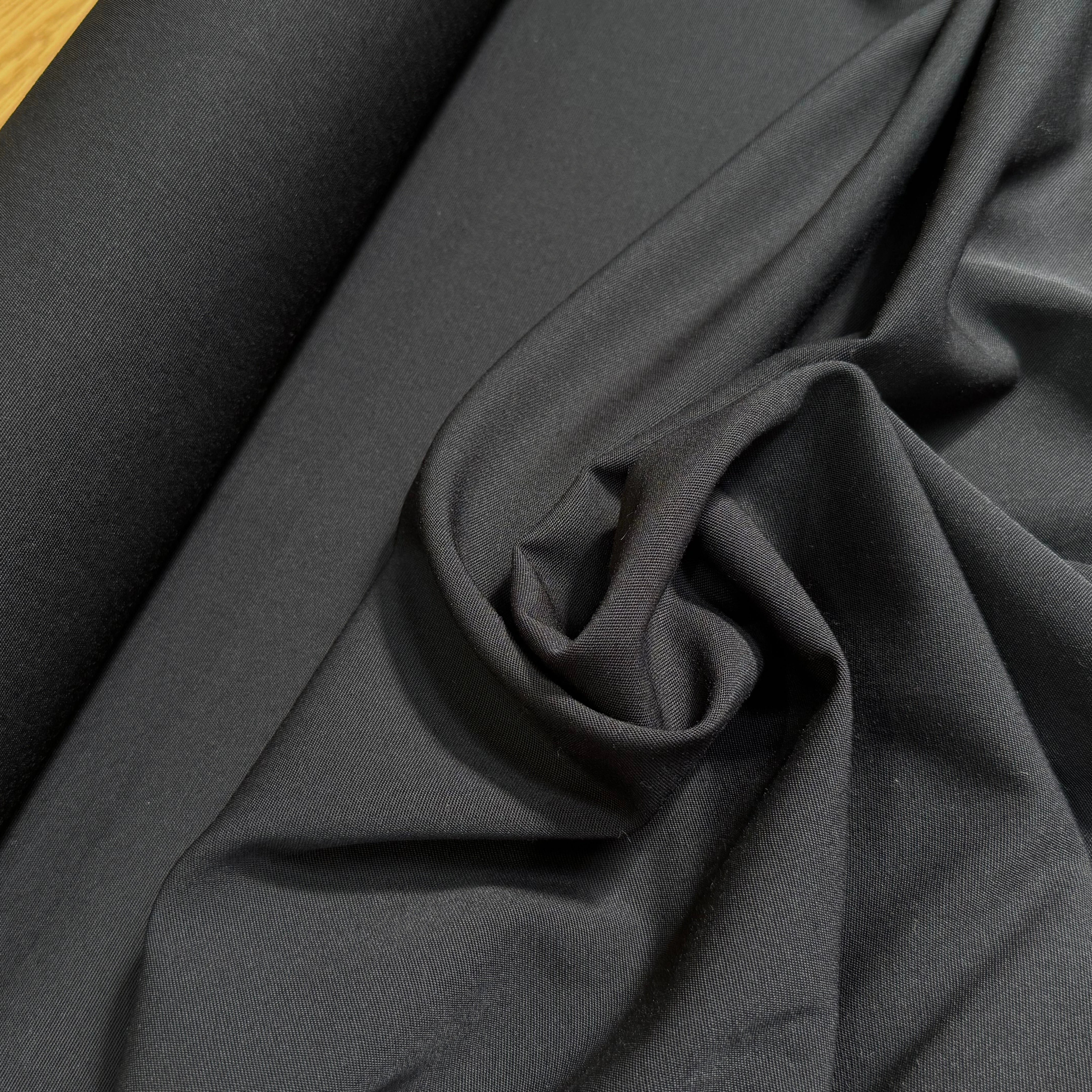 DRAPERIE ÉLÉGANTE NOIR TOMBÉ REMARQUABLE - My Little Coupon