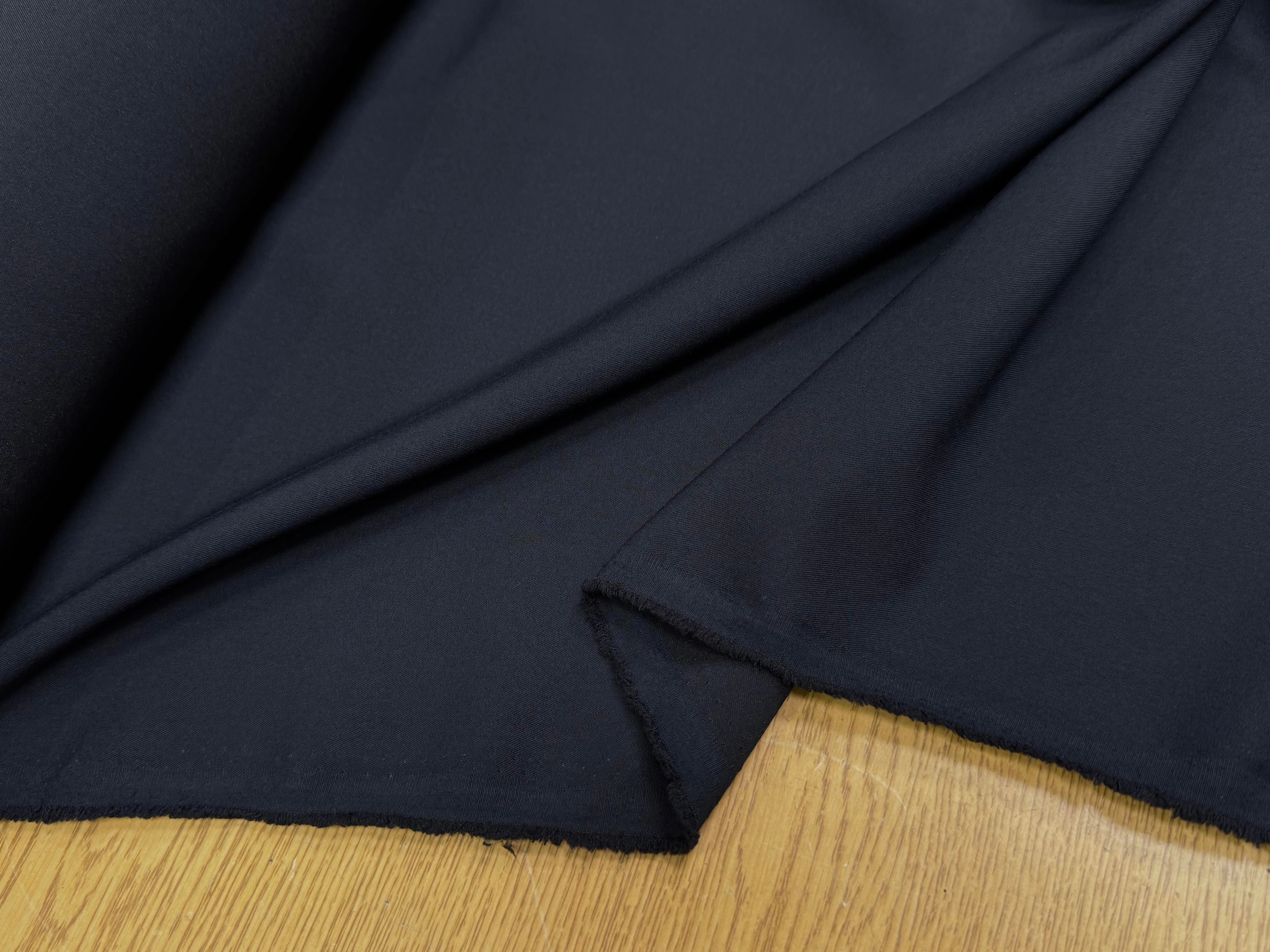 DRAPERIE FINEMENT SERGÉE BLEU MARINE - My Little Coupon