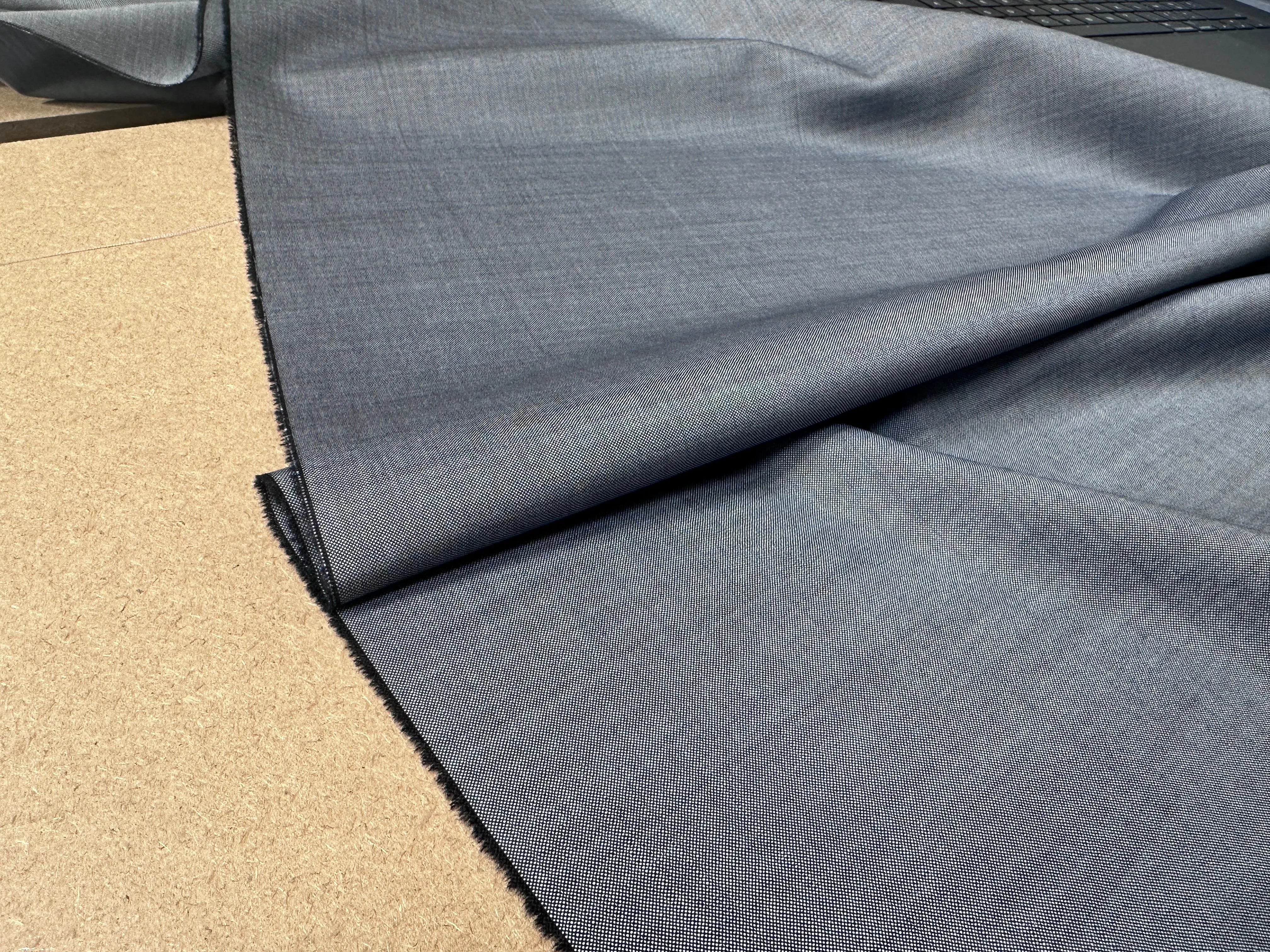 DRAPERIE LAINE BLEU GRIS CHICISSIMO - My Little Coupon