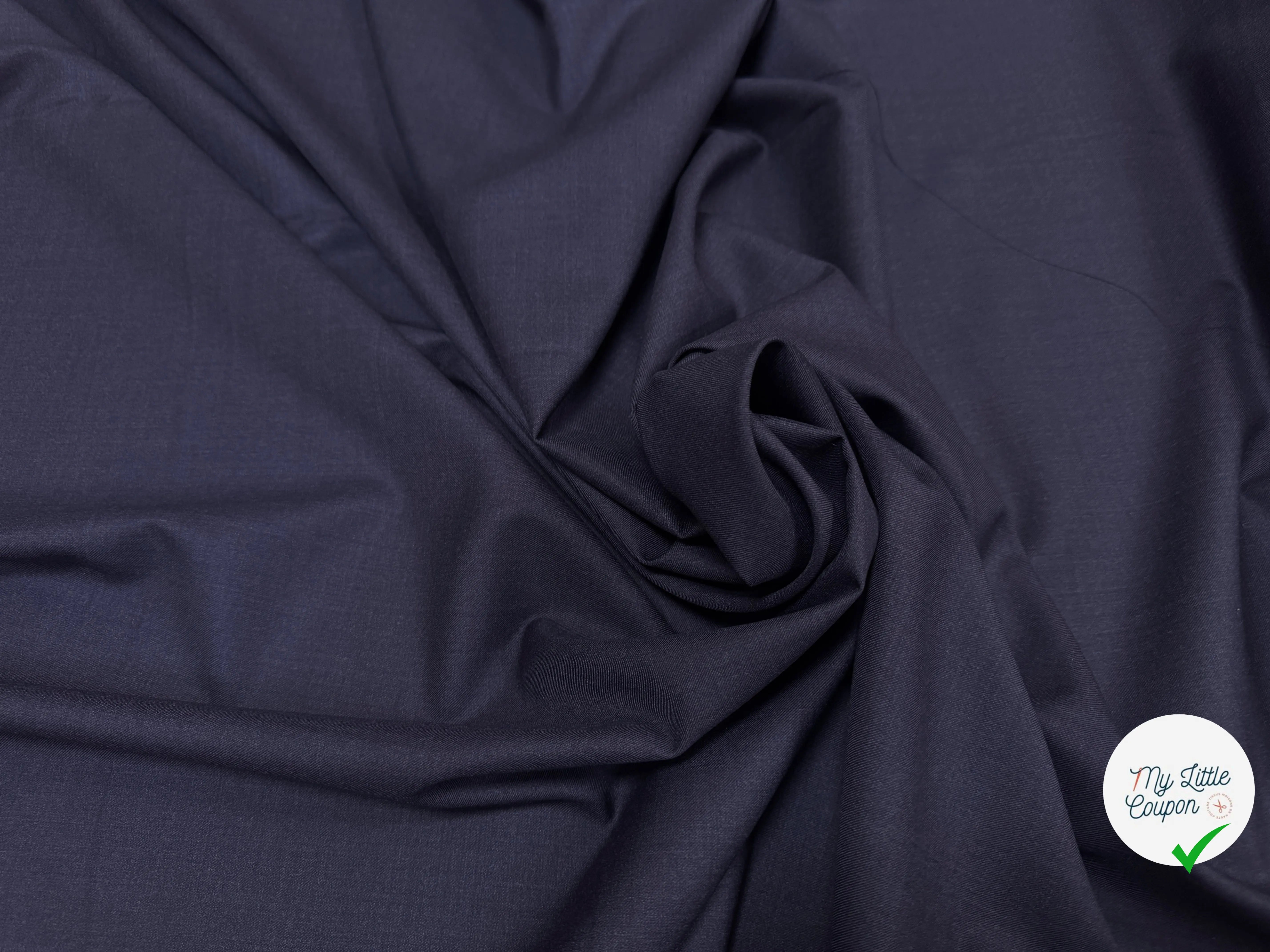 DRAPERIE LAINE EFFET BLUE JEAN - My Little Coupon