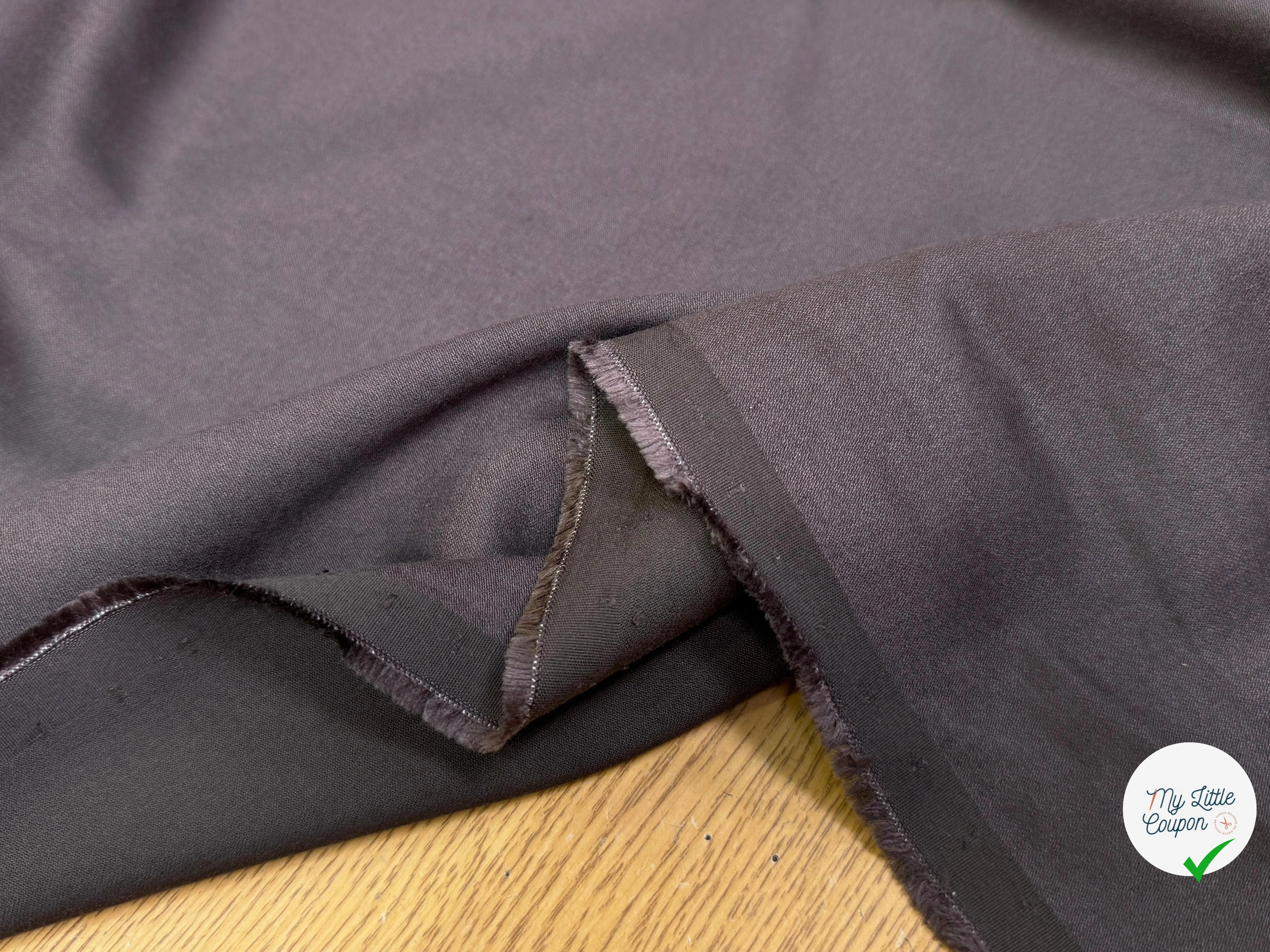 DRAPERIE LAINE VISCOSE ULTRA STRETCH MARRON CUIVRÉ SOFT TOUCHER - My Little Coupon