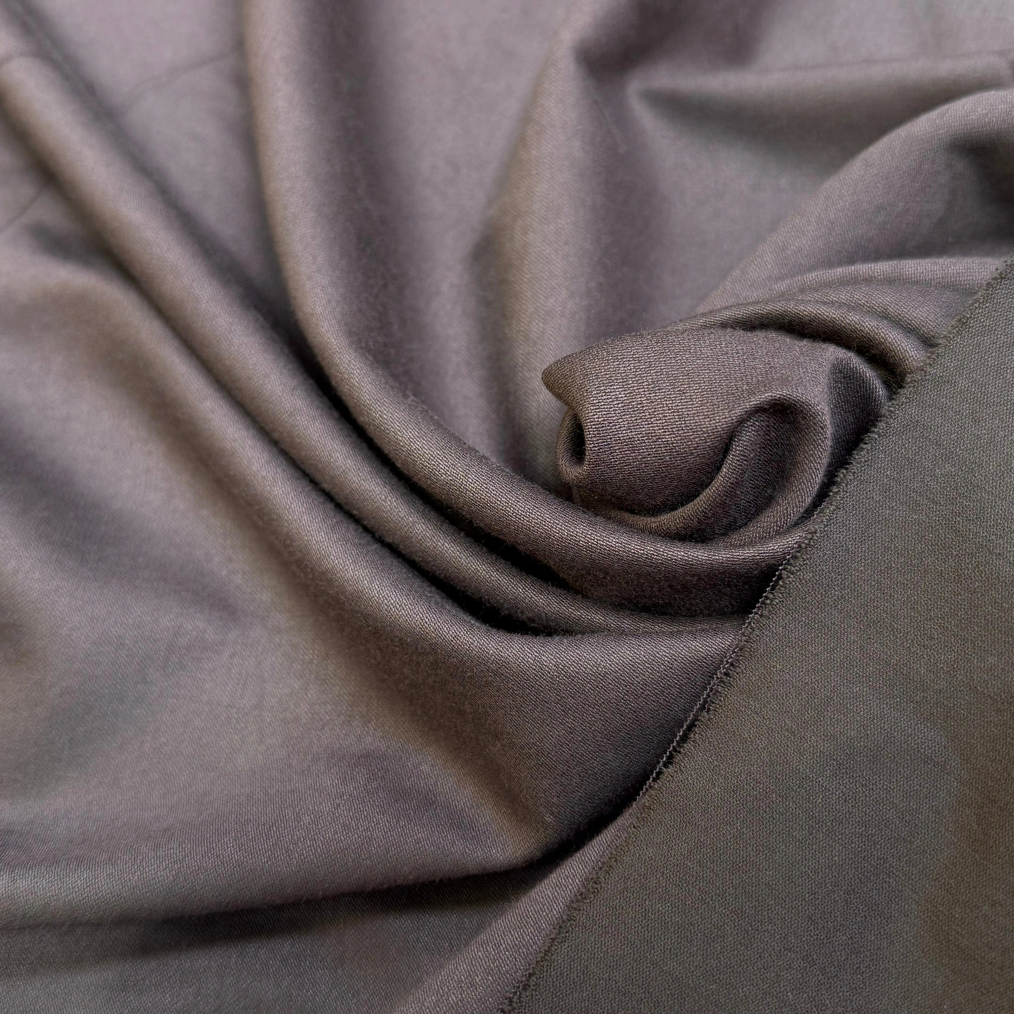 DRAPERIE LAINE VISCOSE ULTRA STRETCH MARRON CUIVRÉ SOFT TOUCHER - My Little Coupon