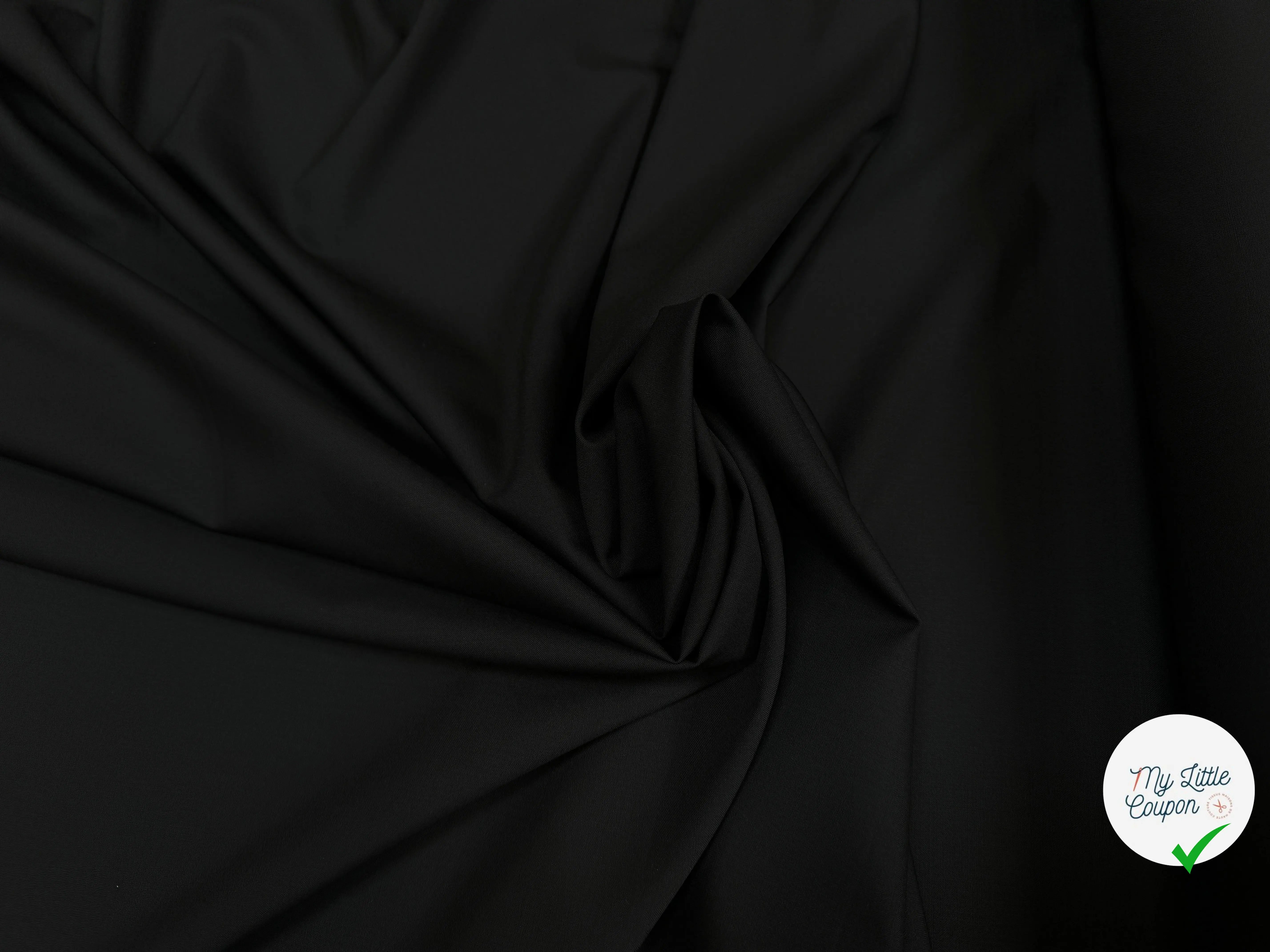 DRAPERIE NOIRE 100% LAINE - My Little Coupon