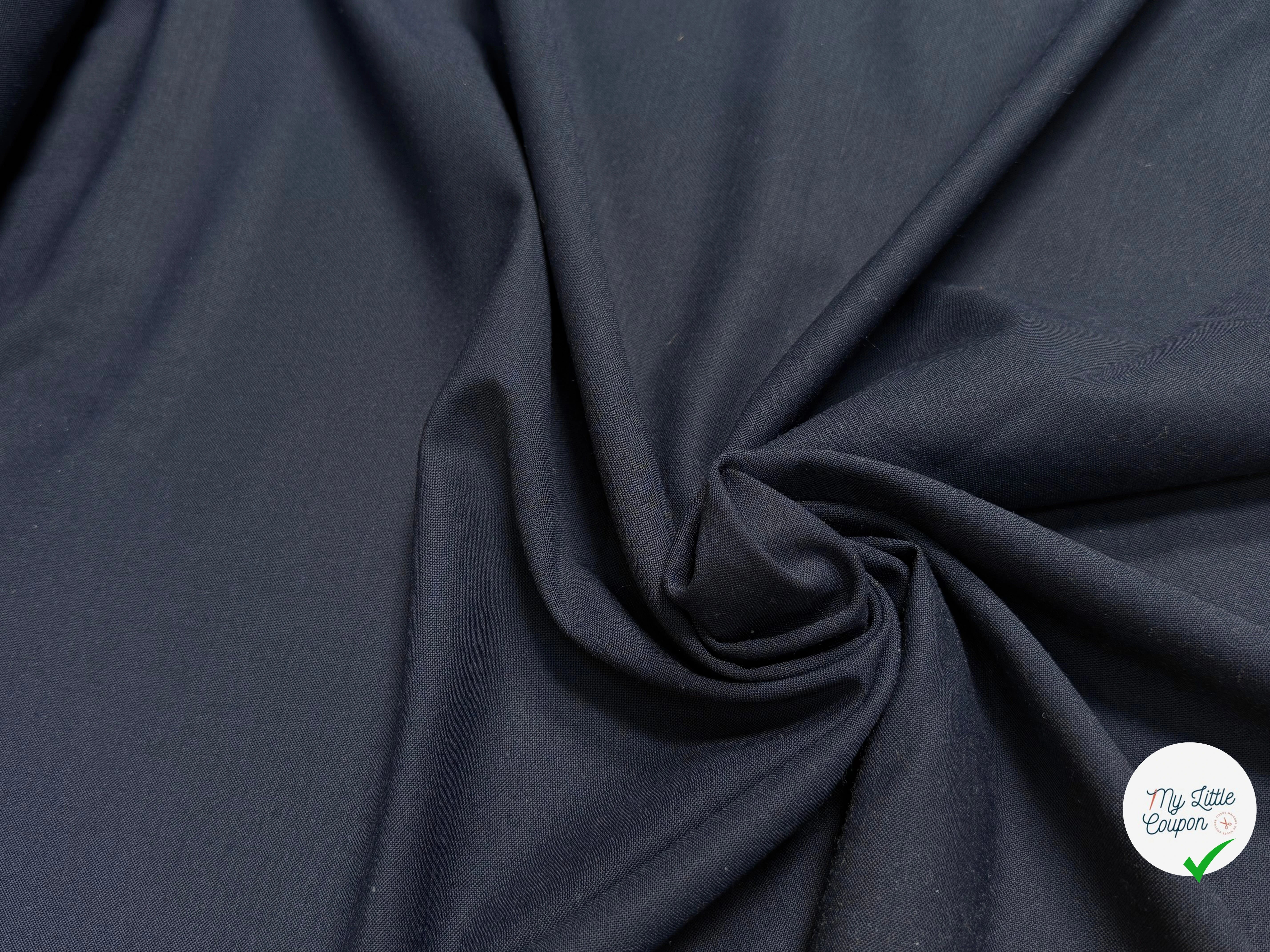 DRAPERIE POLYLAINE ÉLÉGANCIA MARINE - My Little Coupon