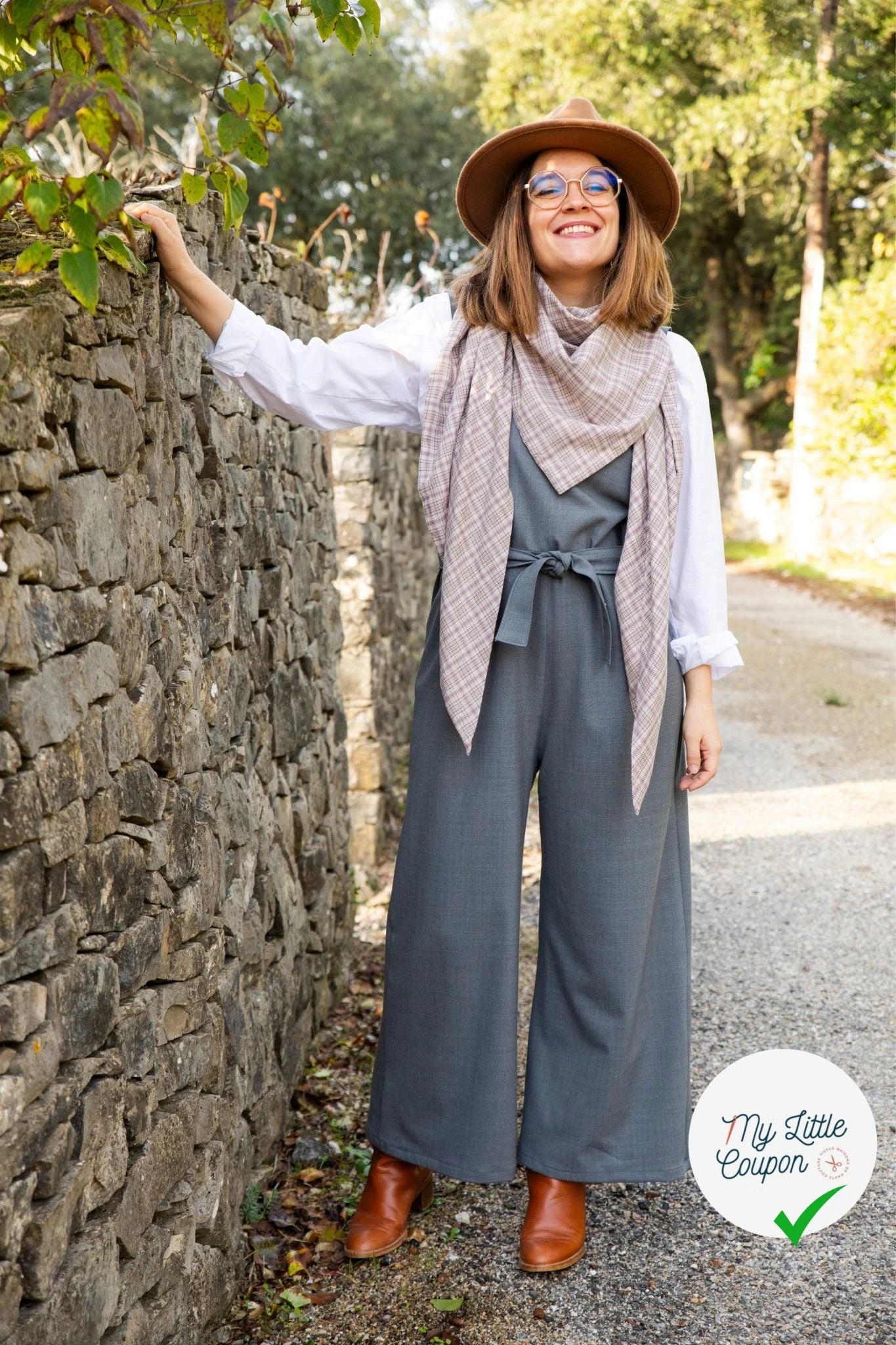 DRAPERIE SERGÉE 55% LAINE SUPER 100 GRIS CLAIR STRETCH - My Little Coupon