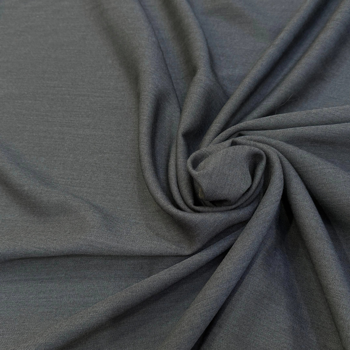 DRAPERIE SERGÉE POLYLAINE ÉLÉGANTE GRIS FON - My Little Coupon