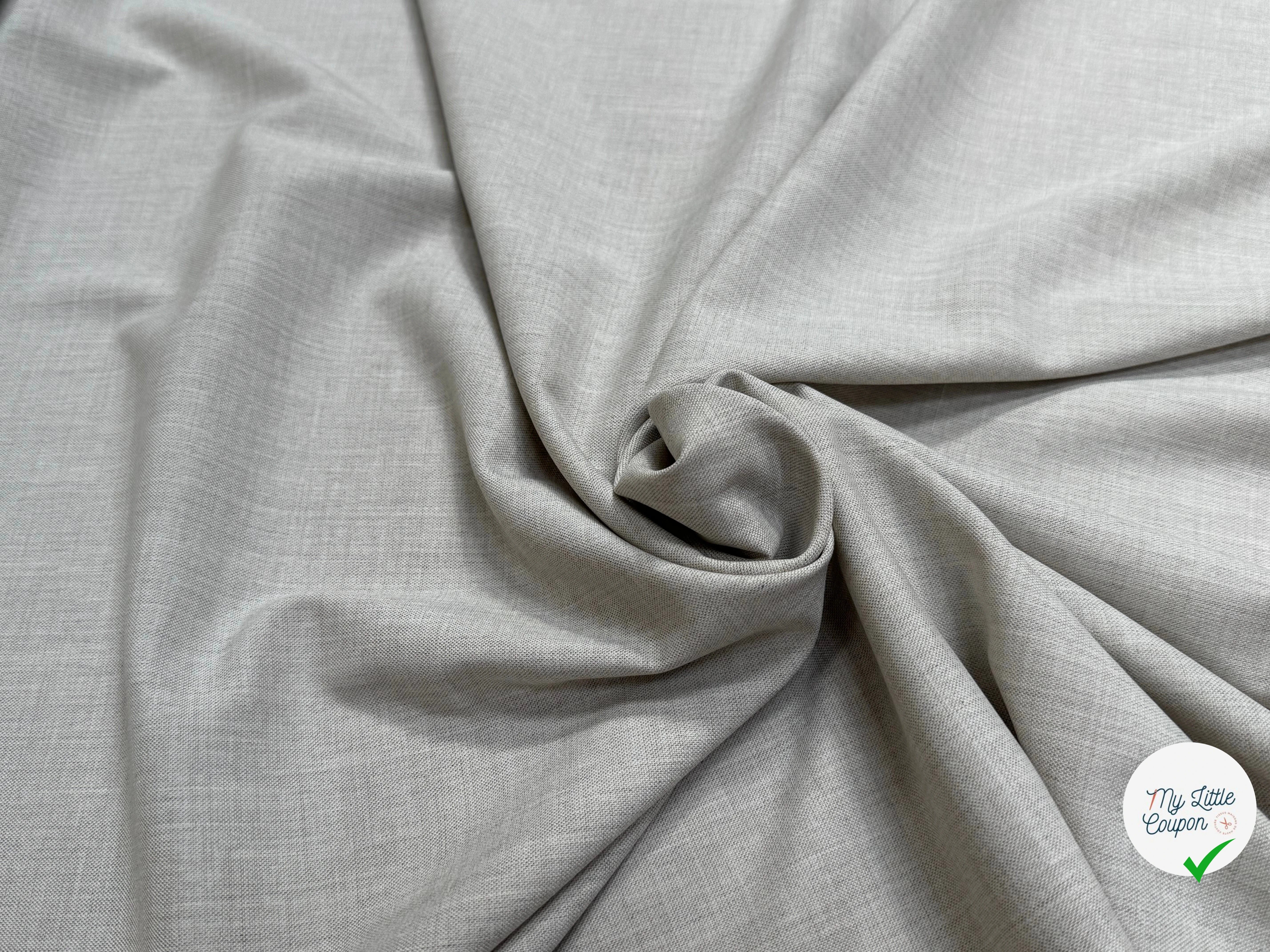 DRAPERIE STRETCH BEAU TOMBÉ BEIGE MARRON CLAIR - My Little Coupon