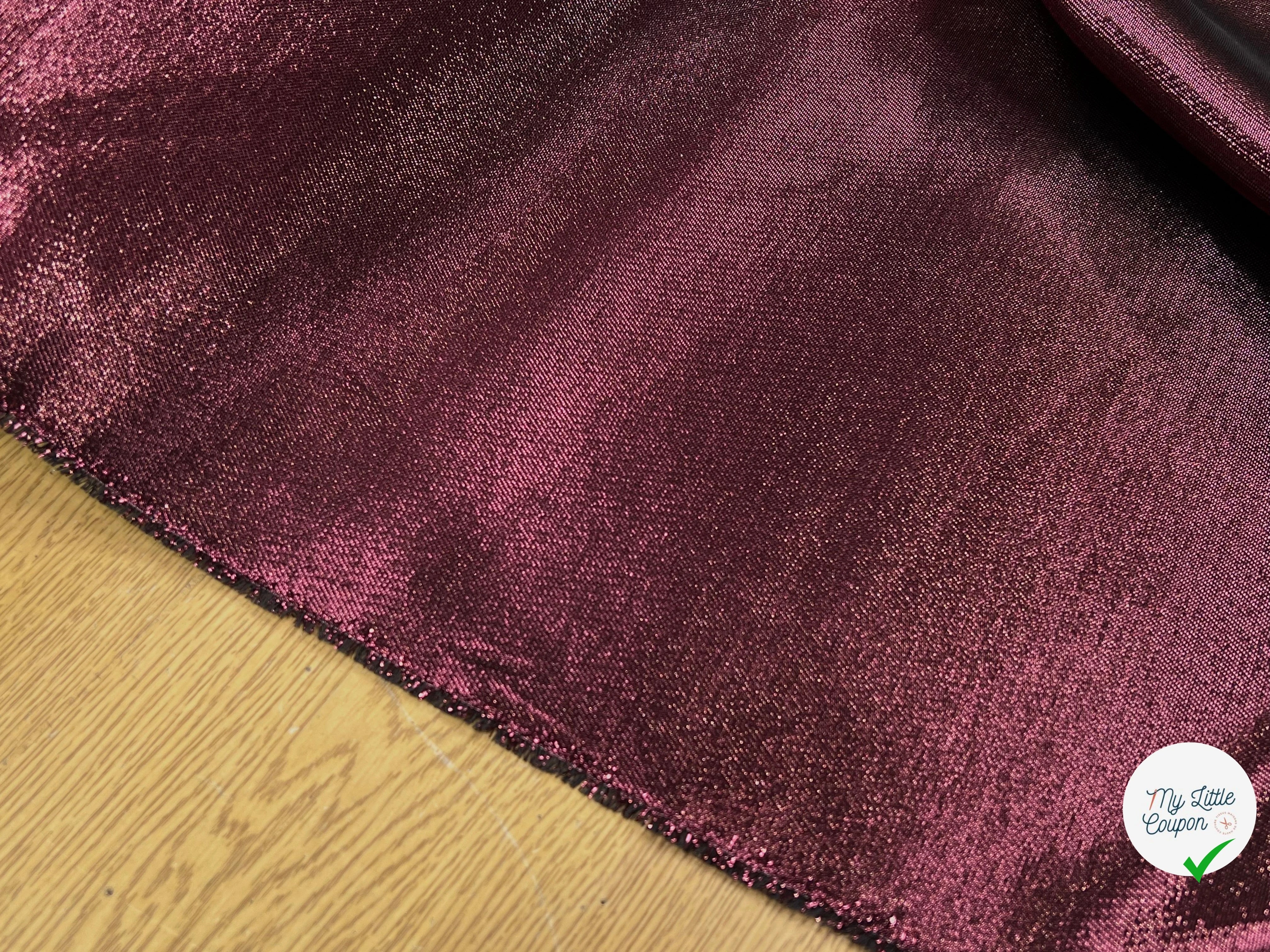 DRILL CHANGEANT POLYVISCOSE SHINY MORDORÉ - My Little Coupon