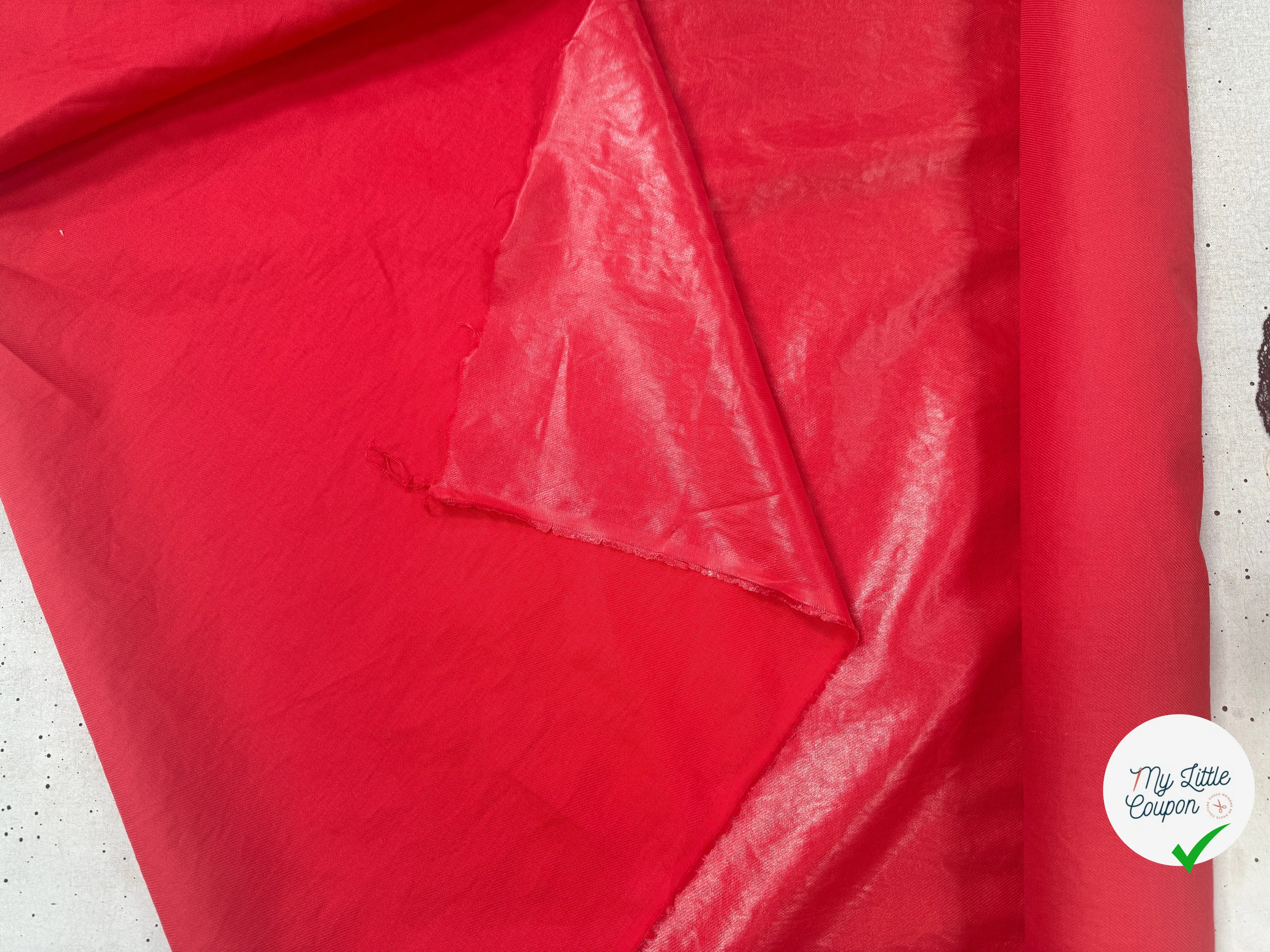 DRILL RAMIE CHINTZÉ ROUGE - My Little Coupon