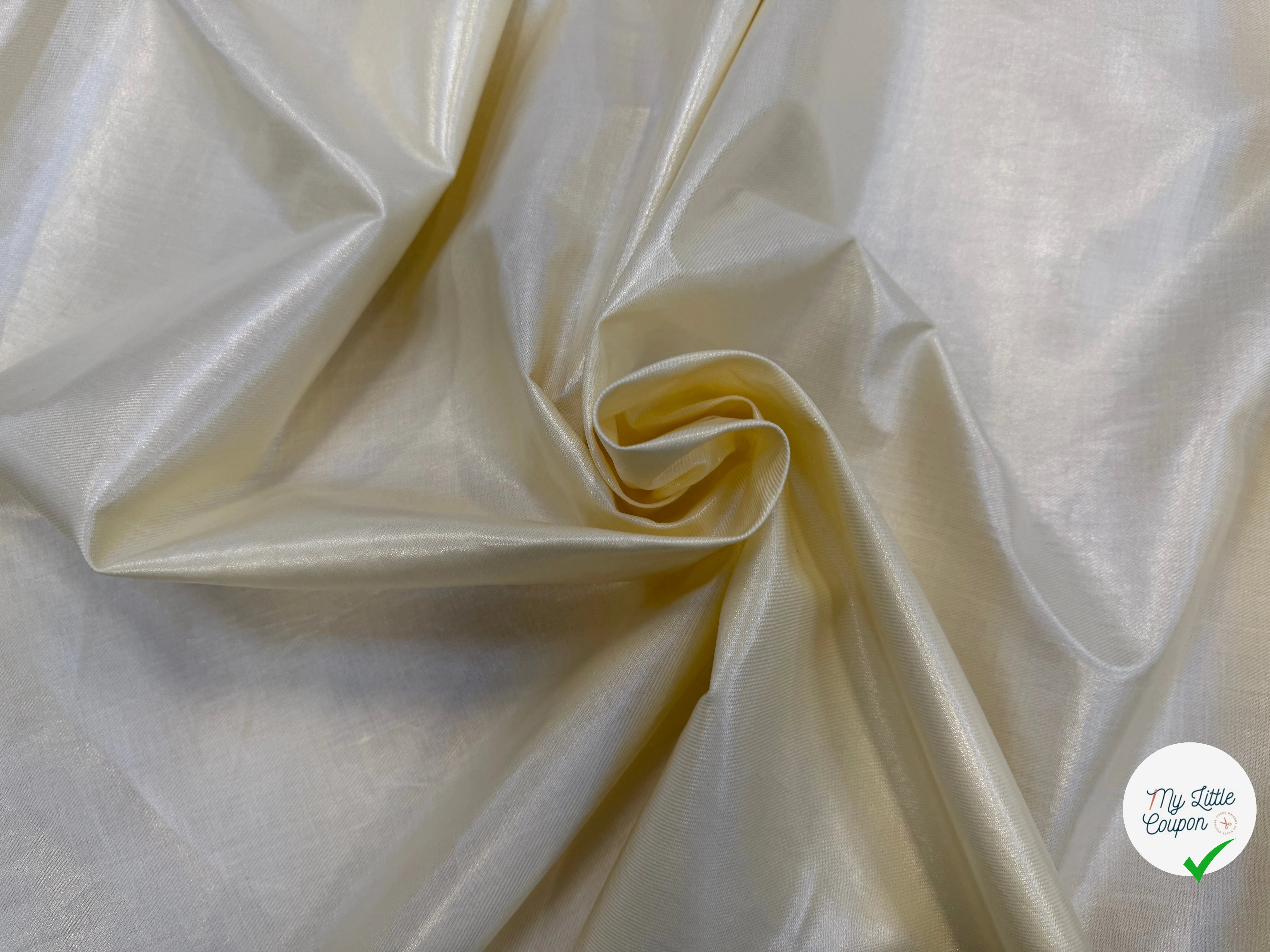 DRILL RAMIE CHINTZÉ SILVER YELLOW - My Little Coupon