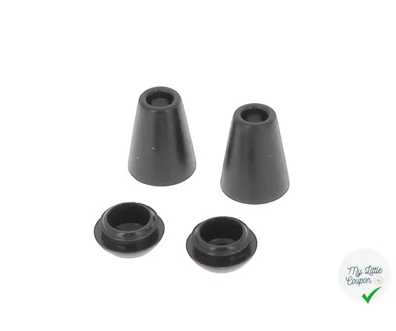 EMBOUT DE CORDON NOIR GRAND MODÈLE - My Little Coupon
