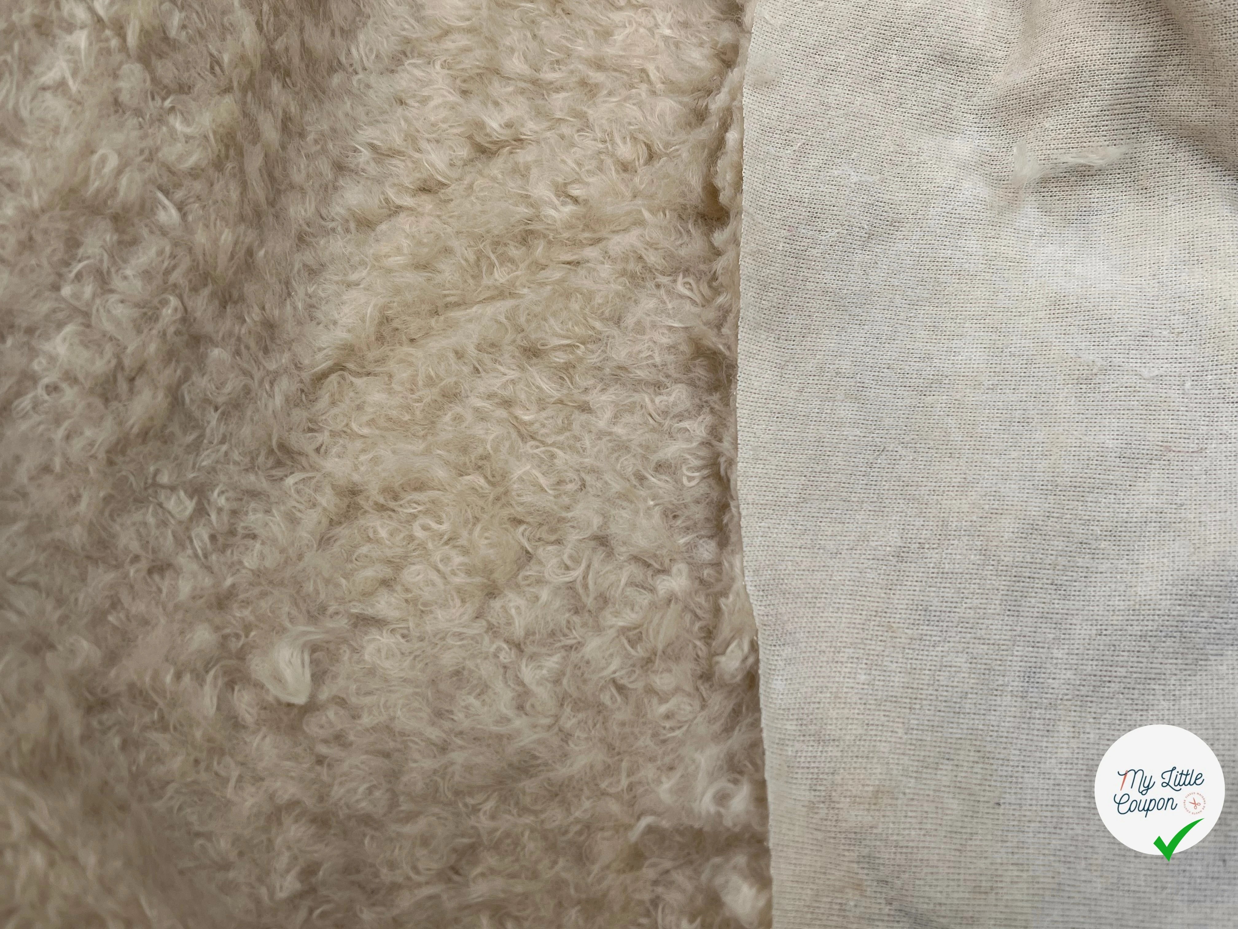 FAUSSE FOURRURE ÉCRU 140CM - My Little Coupon