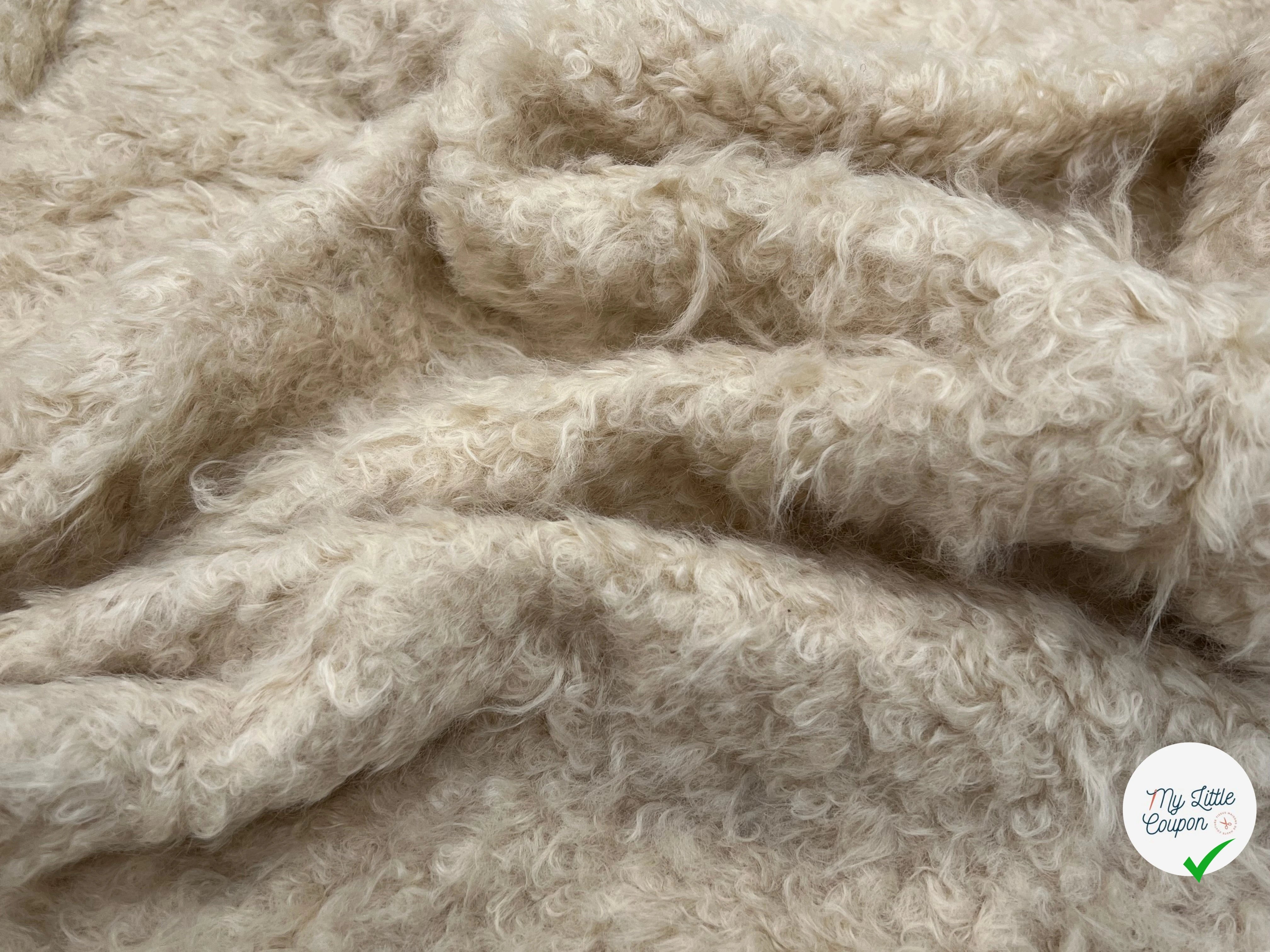 FAUSSE FOURRURE ÉCRU 140CM - My Little Coupon