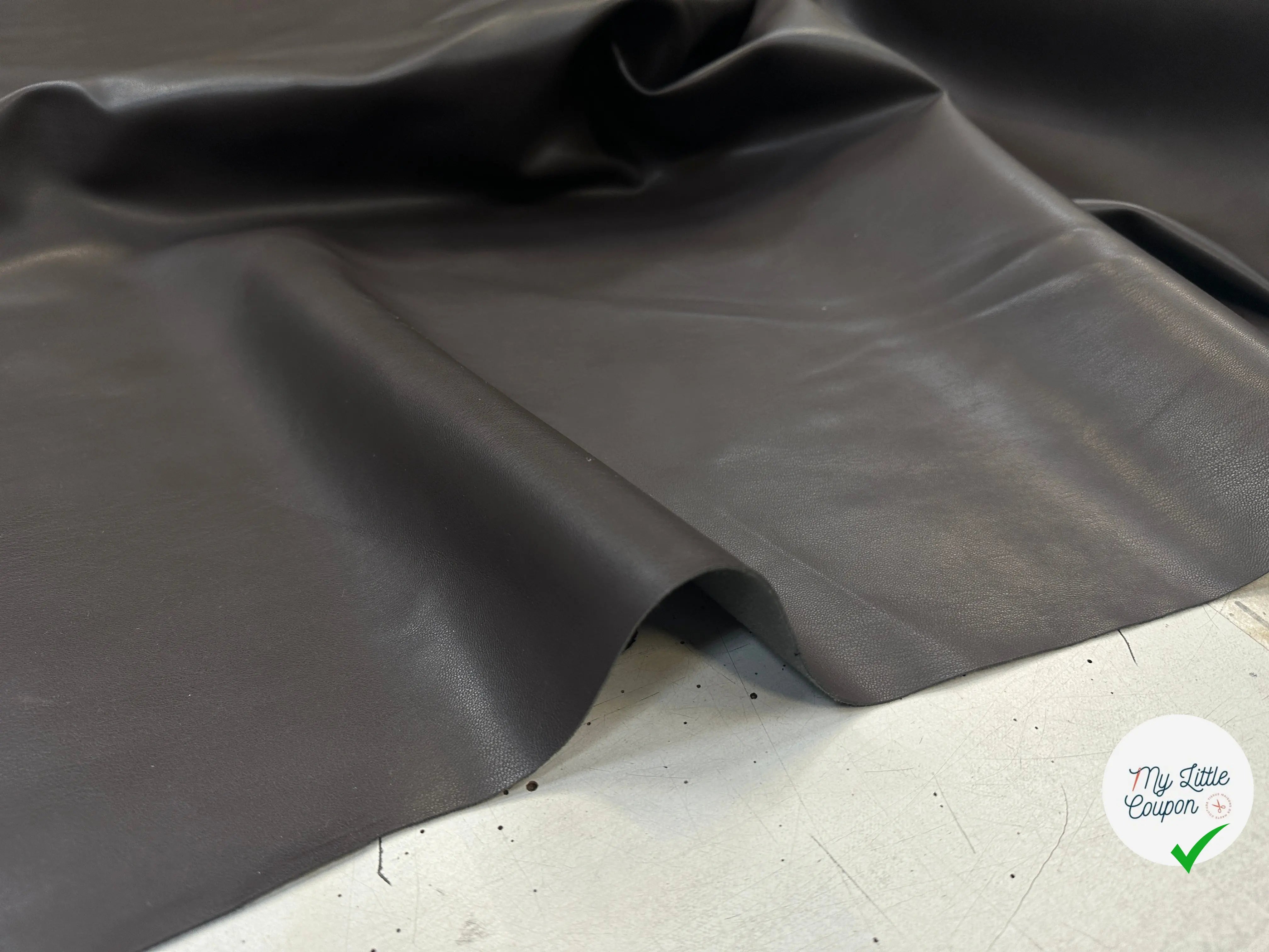 FAUX CUIR HAUT DE GAMME CHOCOLATÉ - My Little Coupon