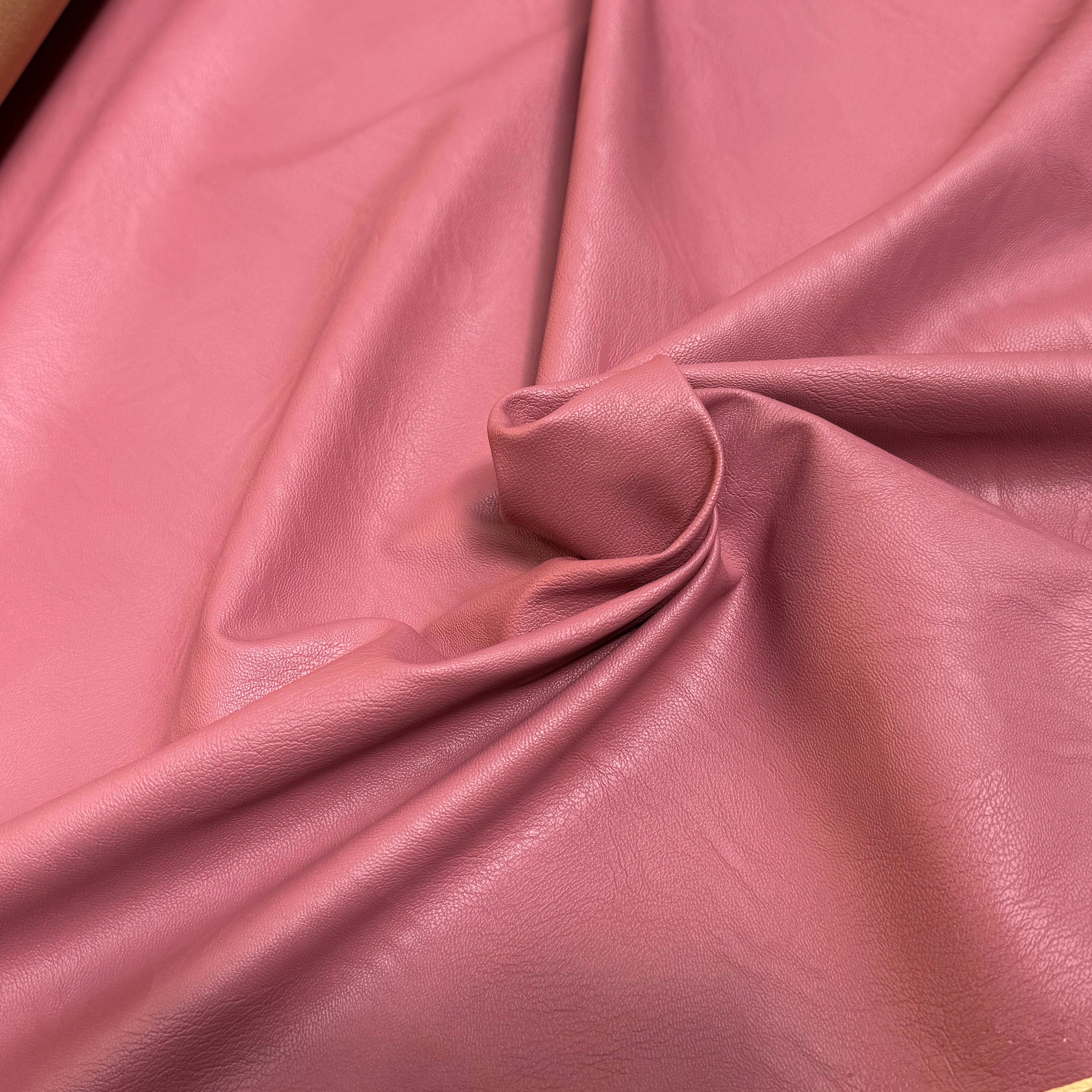 FAUX CUIR SOUPLE ROSE STRETCH - My Little Coupon