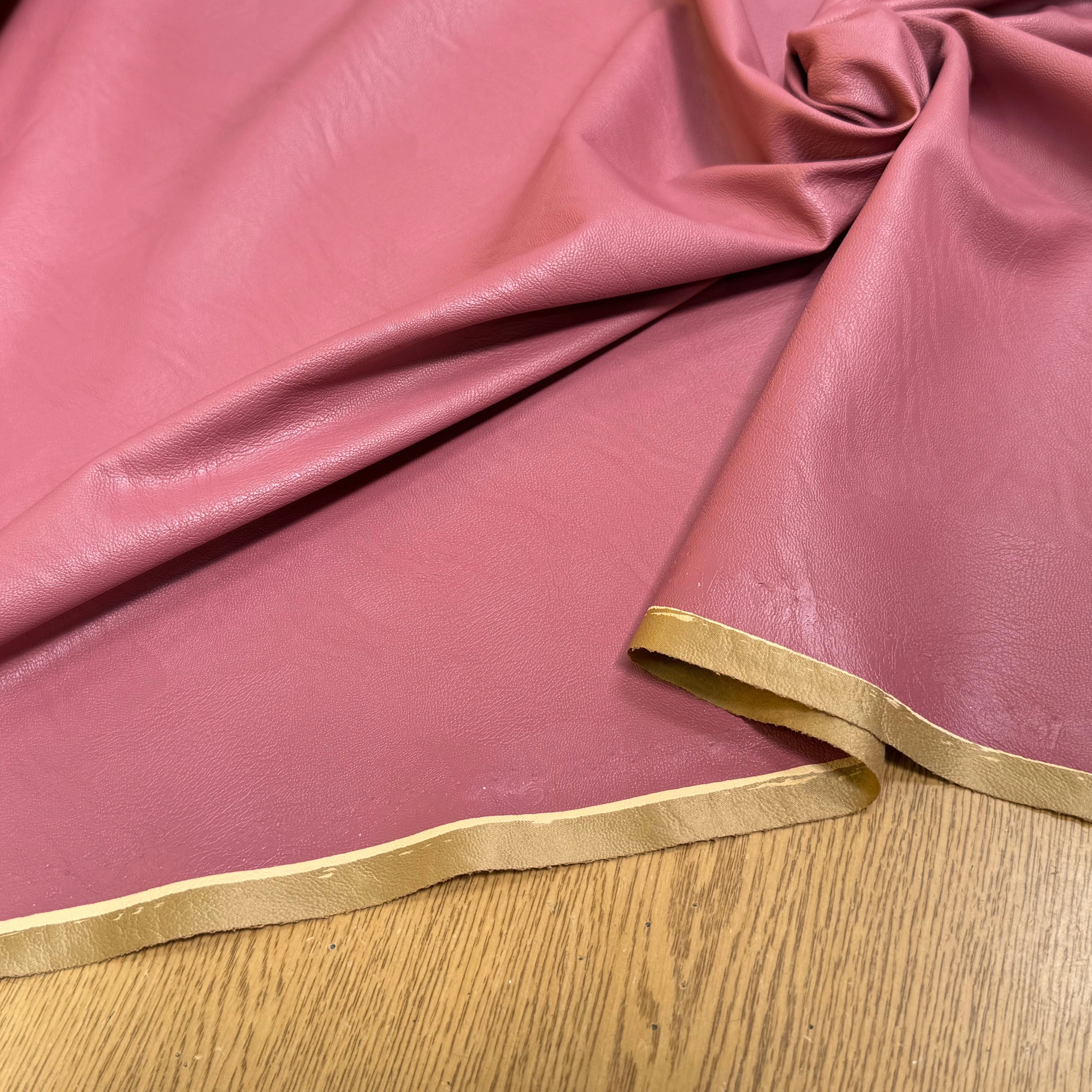 FAUX CUIR SOUPLE ROSE STRETCH - My Little Coupon