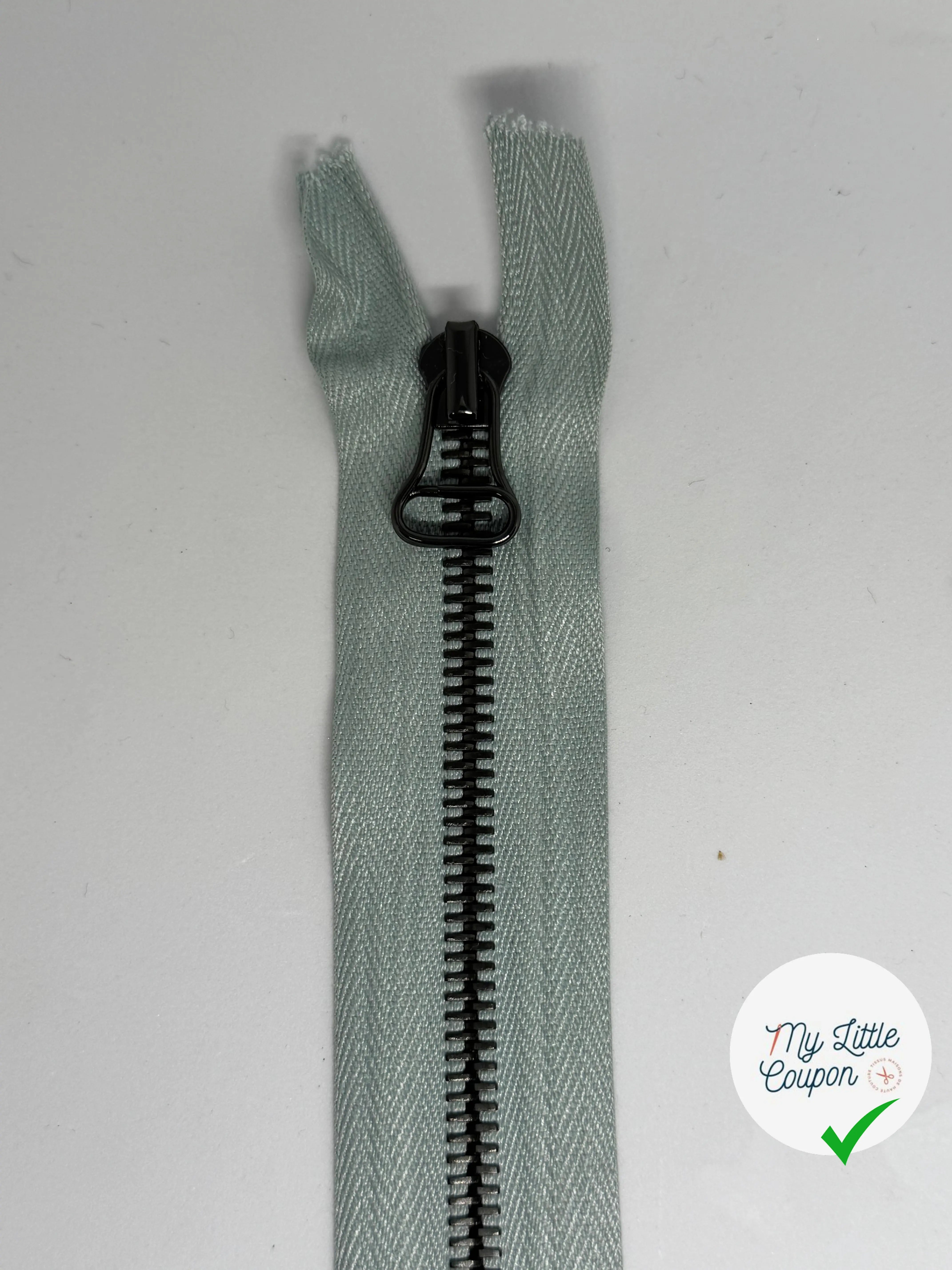 FERMETURE NON SÉPARABLE BLEU CLAIR 20CM - My Little Coupon