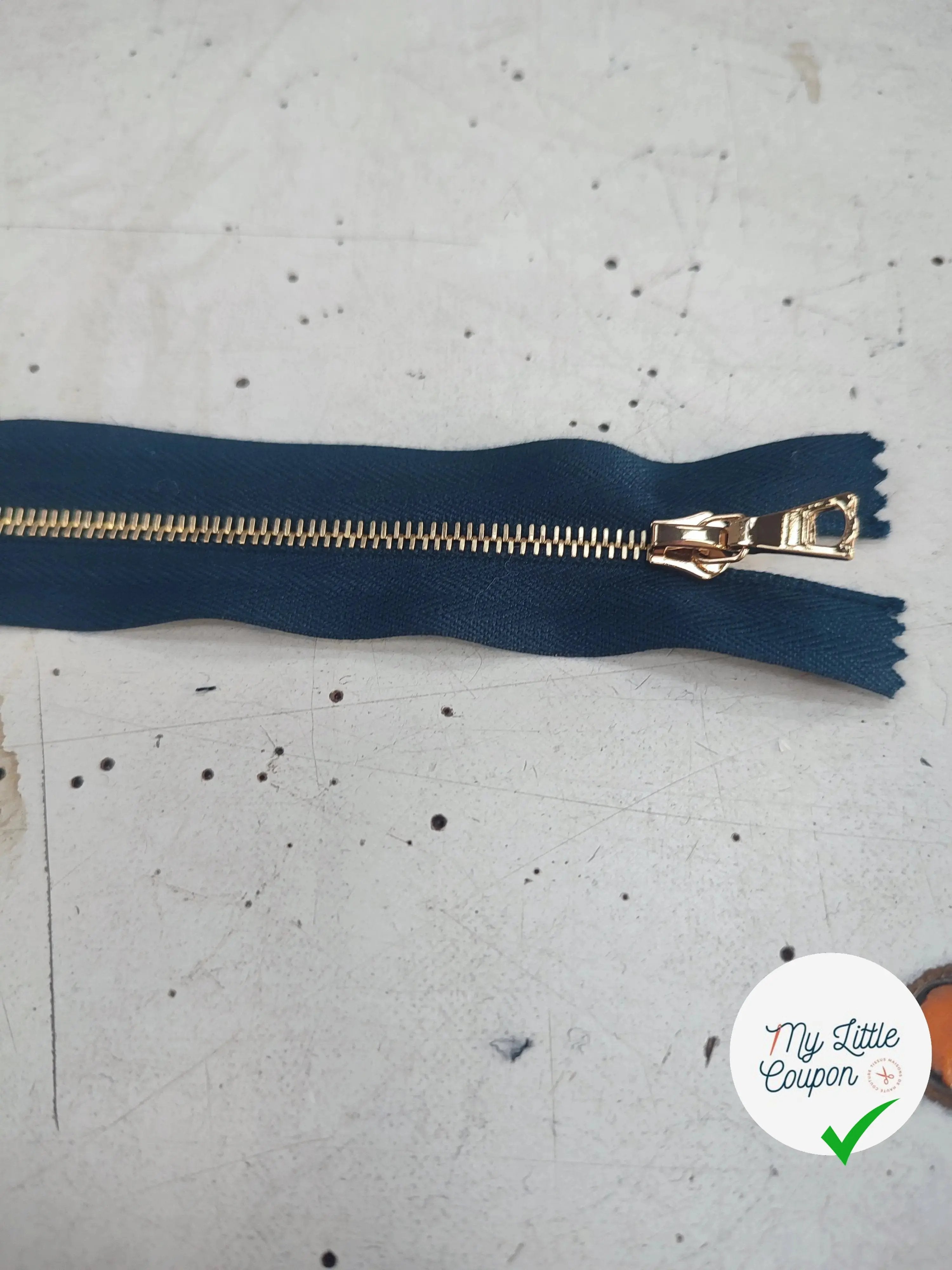 FERMETURE RIRI METAL SÉPARABLE 115CM NOIR M4 - My Little Coupon