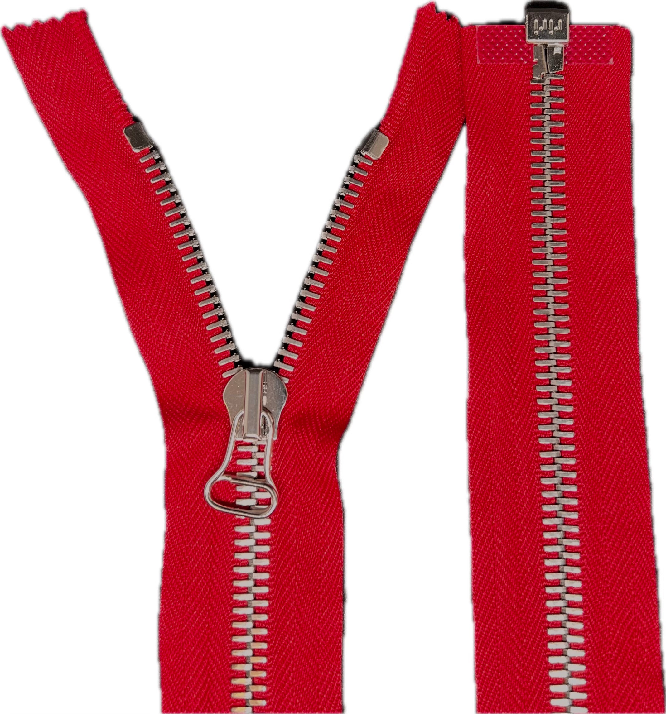 FERMETURE RIRI SÉPARABLE 60CM M8 ROUGE - My Little Coupon