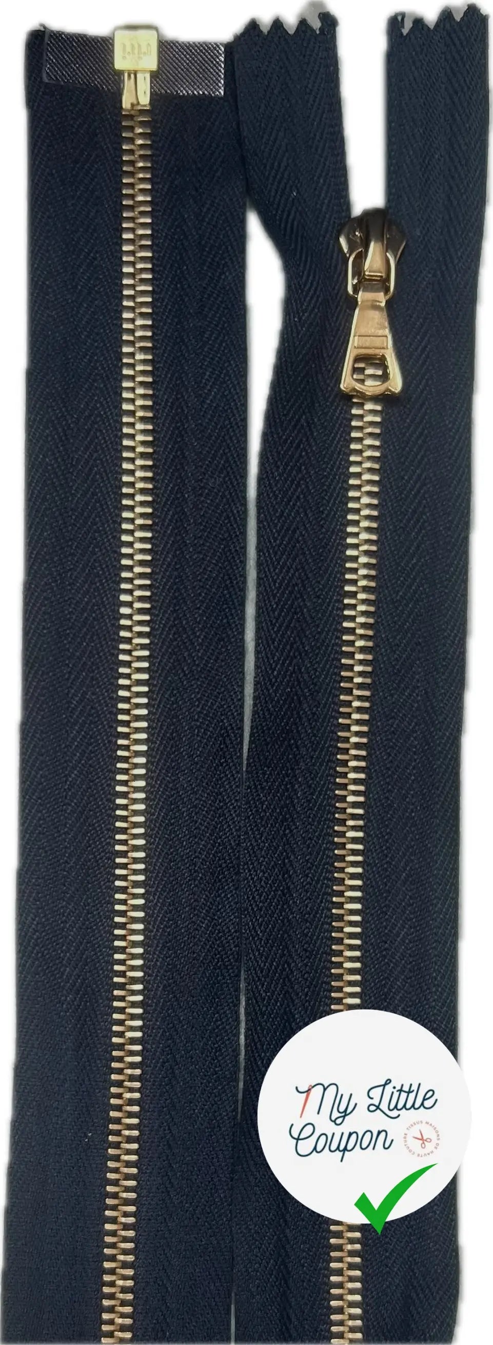 FERMETURE RIRI SÉPARABLE 95CM M4 BLEU MARINE - My Little Coupon