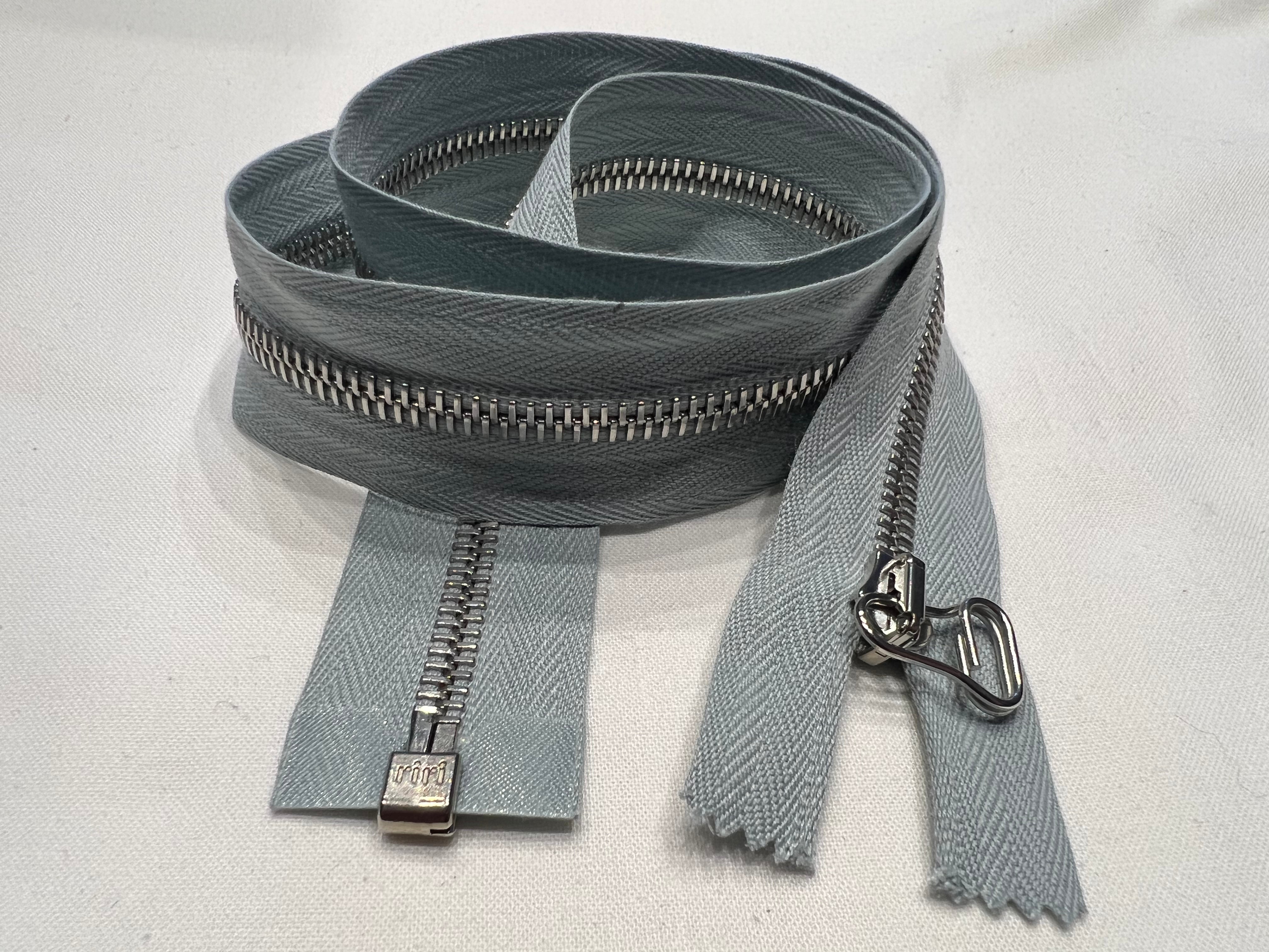 FERMETURE SÉPARABLE GRIS CLAIRE 80cm - My Little Coupon