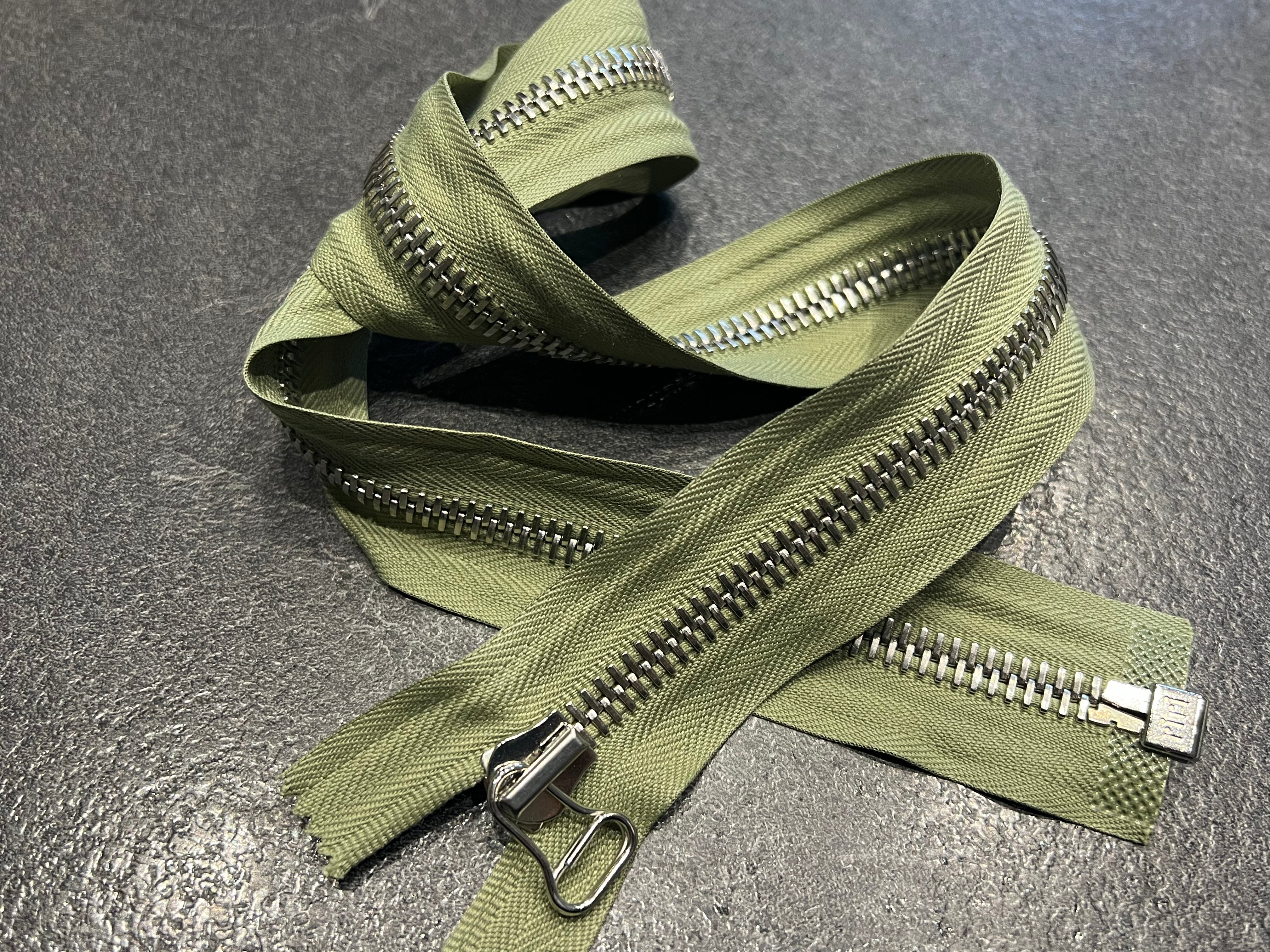FERMETURE SÉPARABLE VERT OLIVE 65cm - My Little Coupon