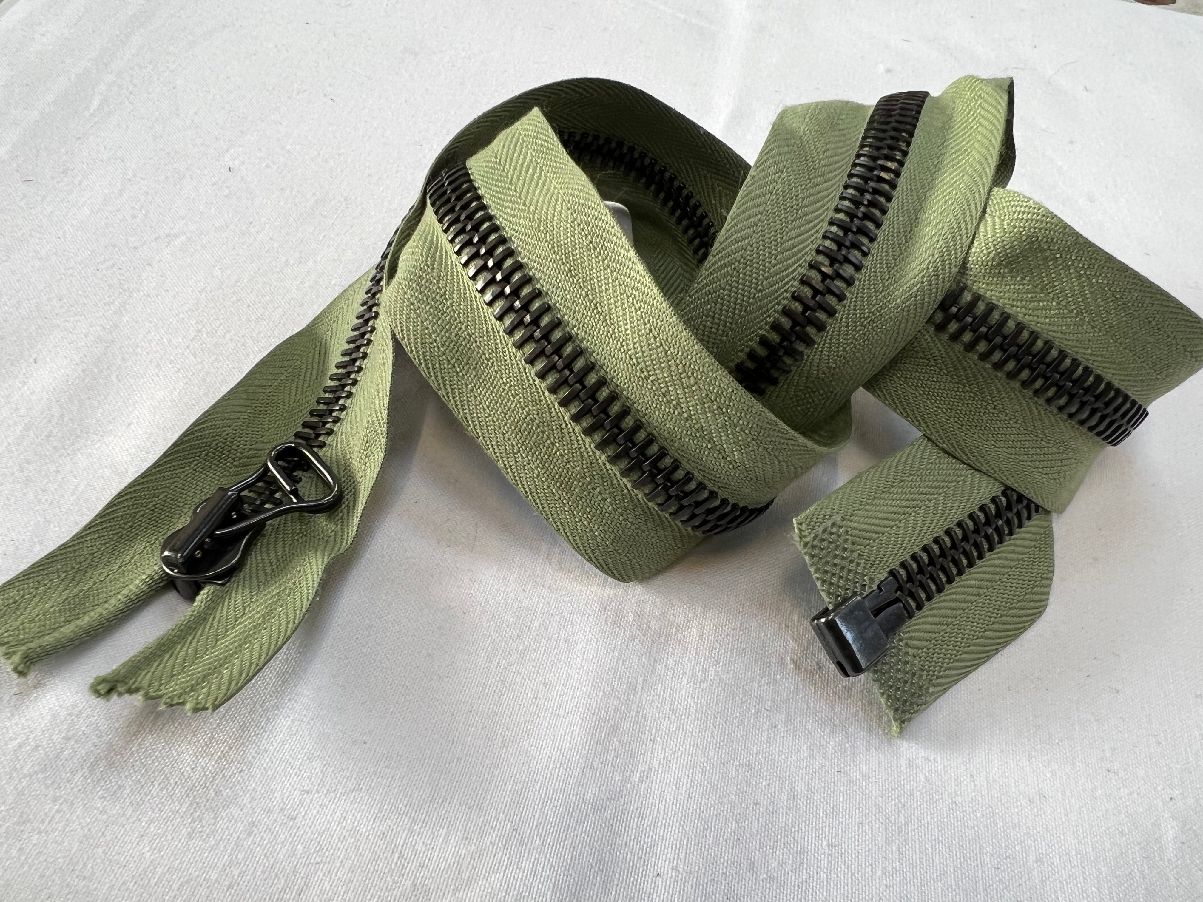 FERMETURE SÉPARABLE vert 90cm - My Little Coupon
