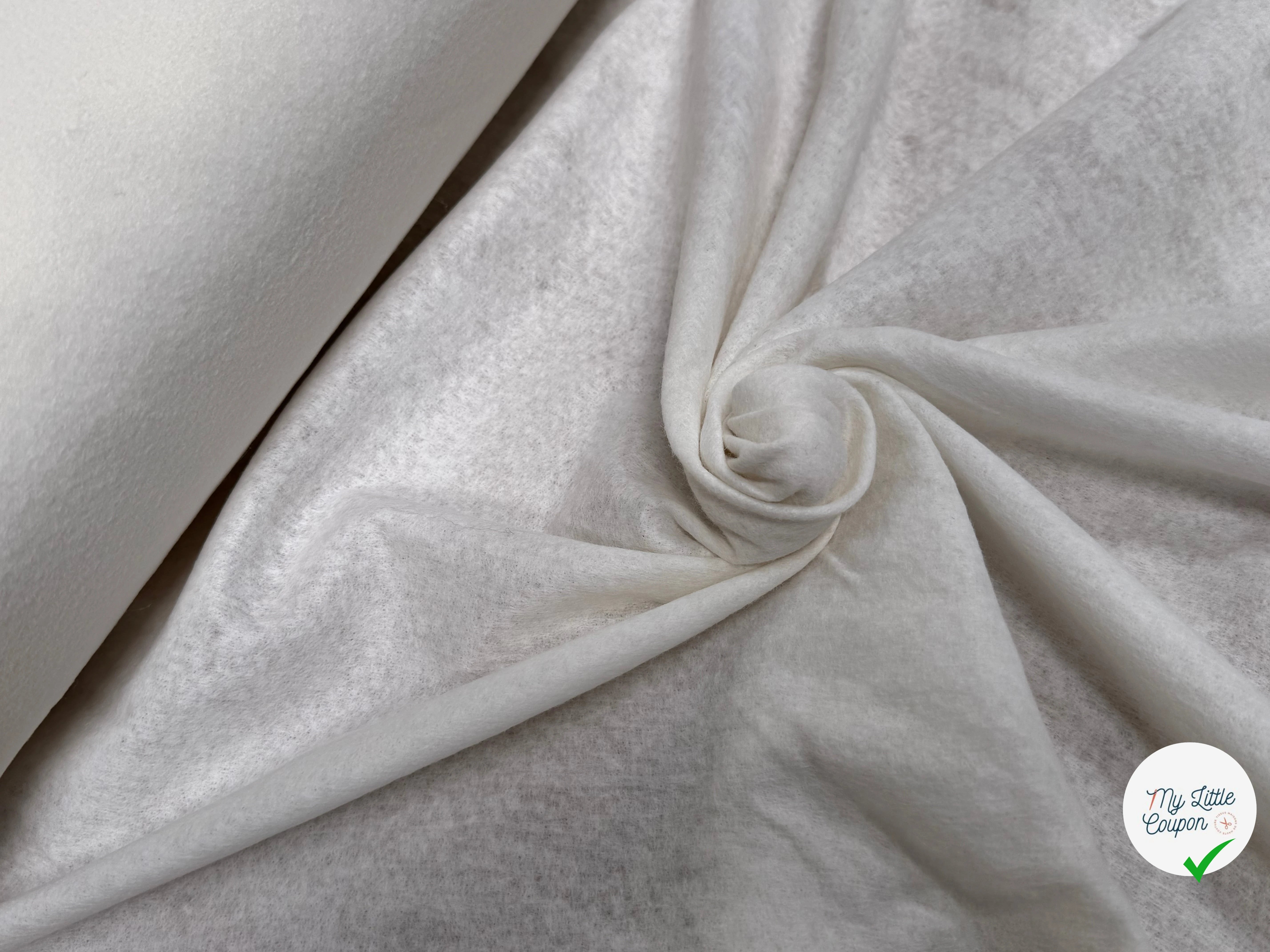 FEUTRINE DE COTON DOUCE OFF-WHITE - My Little Coupon