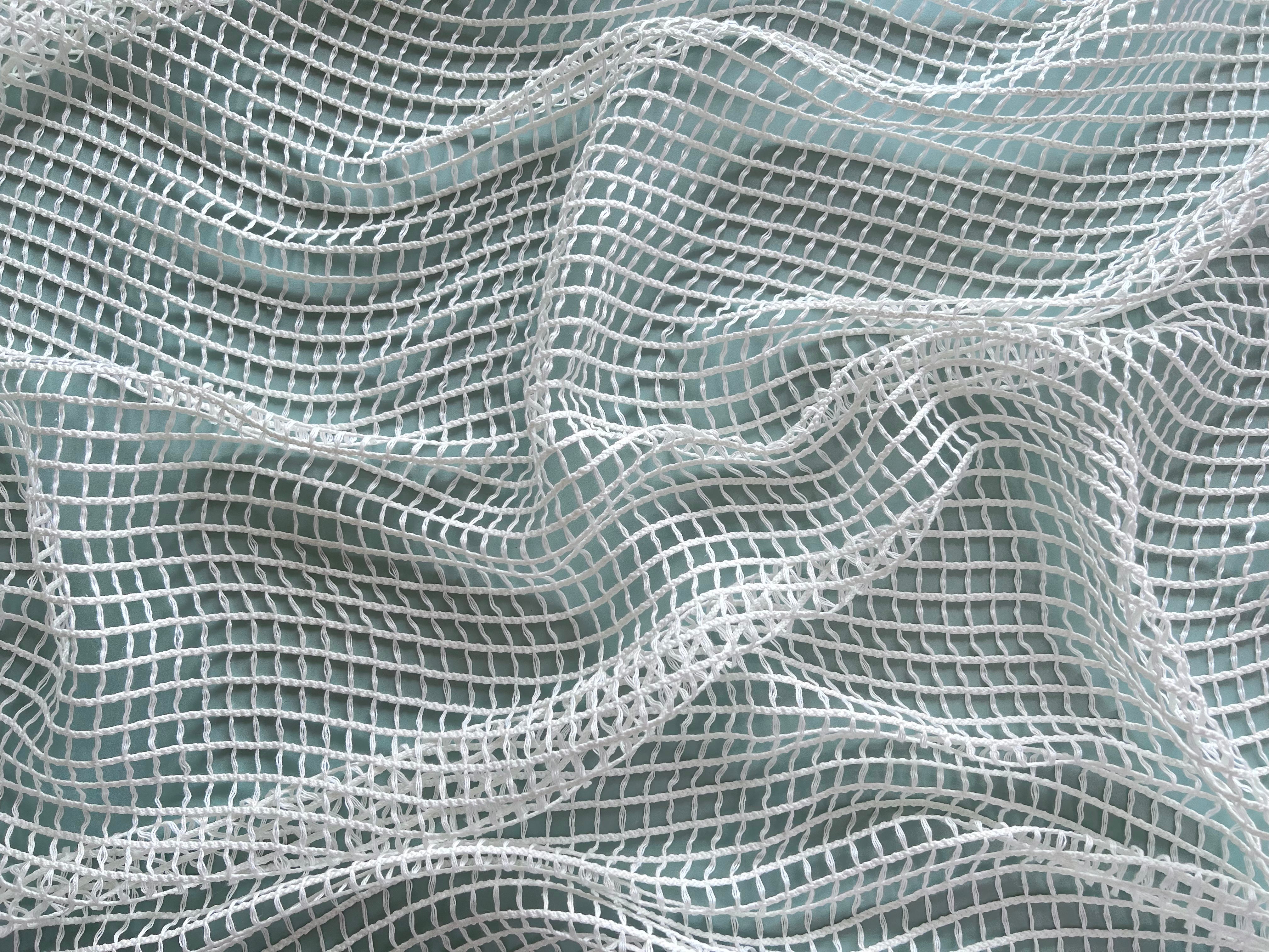 FILET MESH BLANC CASSE 100% COTON - My Little Coupon
