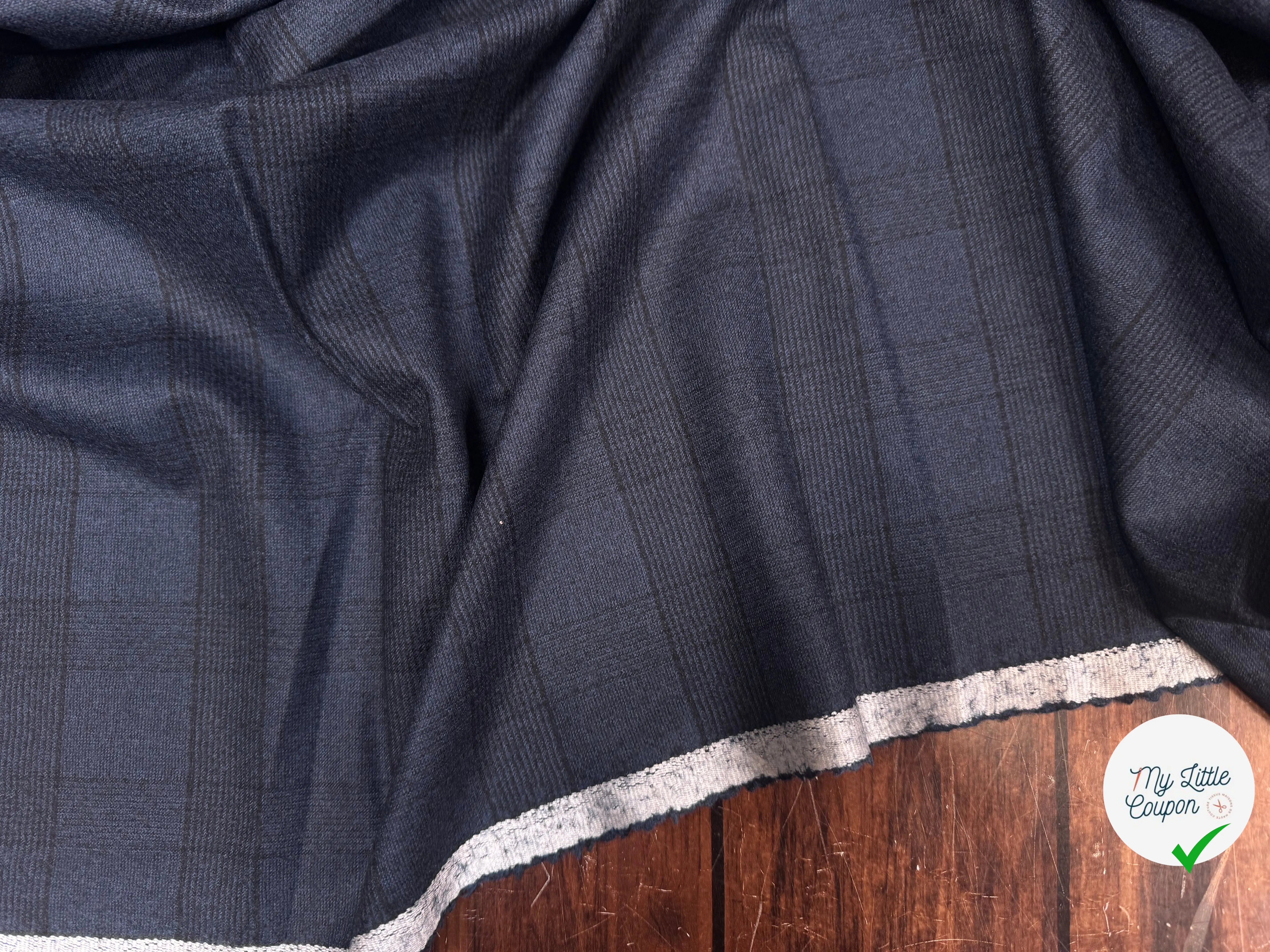 FLANELLE DE LAINE VITALE BARBERIS CANONICO PRINCE DE GALLE - My Little Coupon