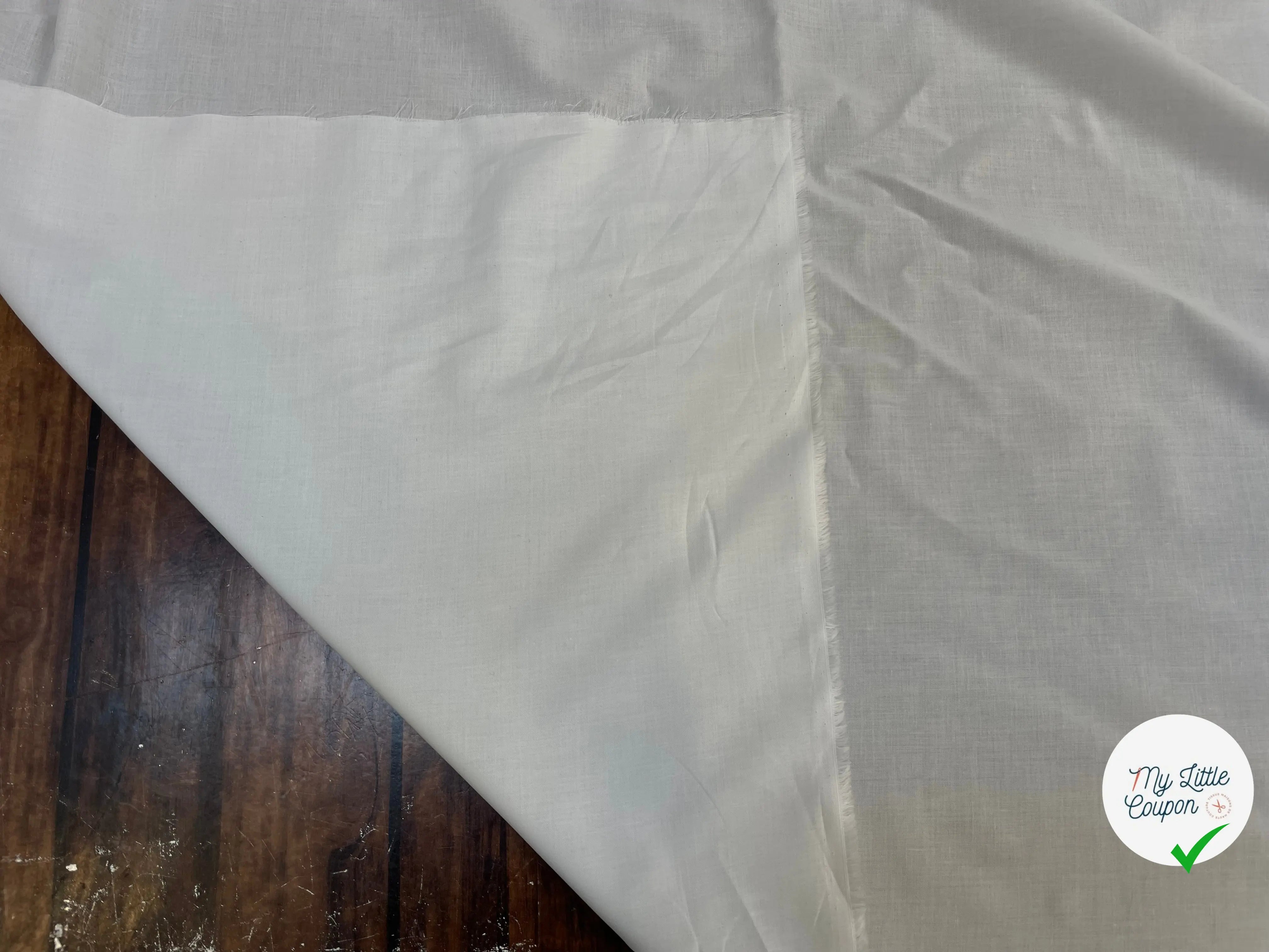 FOND DE POCHE COTON PORTOFINO SANFOR BIANCO - My Little Coupon