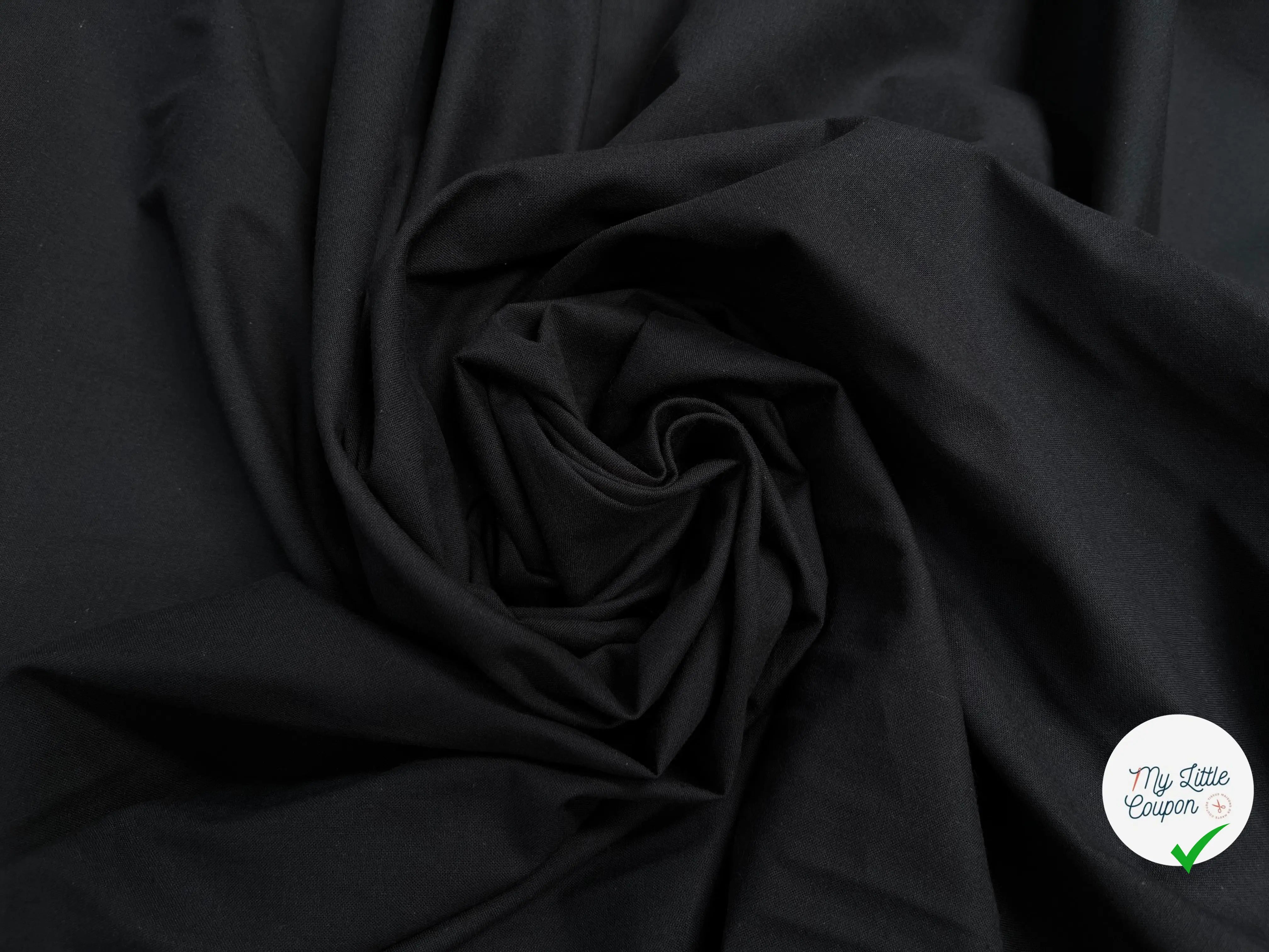 FOND DE POCHE EFFET DUFTEUX NOIR - My Little Coupon