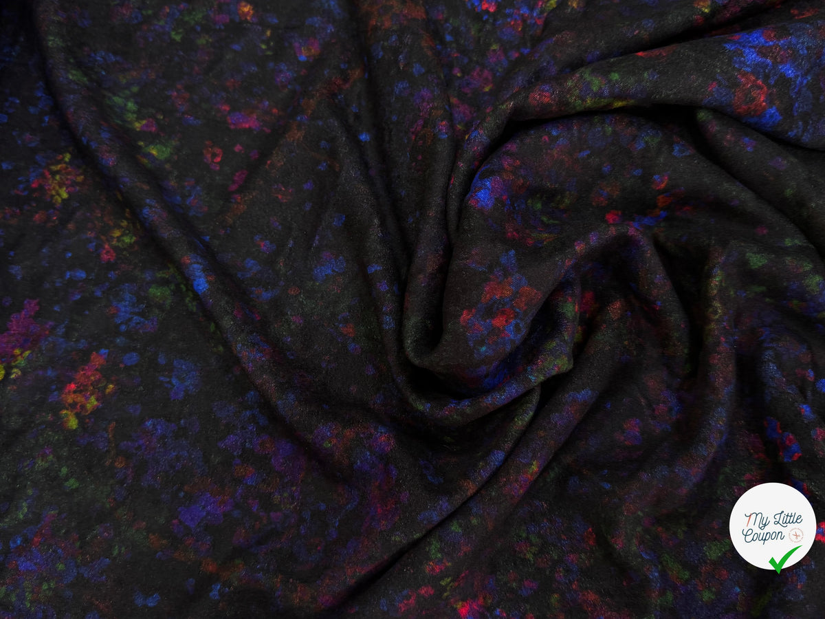 FUSION – VELOURS LISSE DE VISCOSE IMPRIMÉ - My Little Coupon