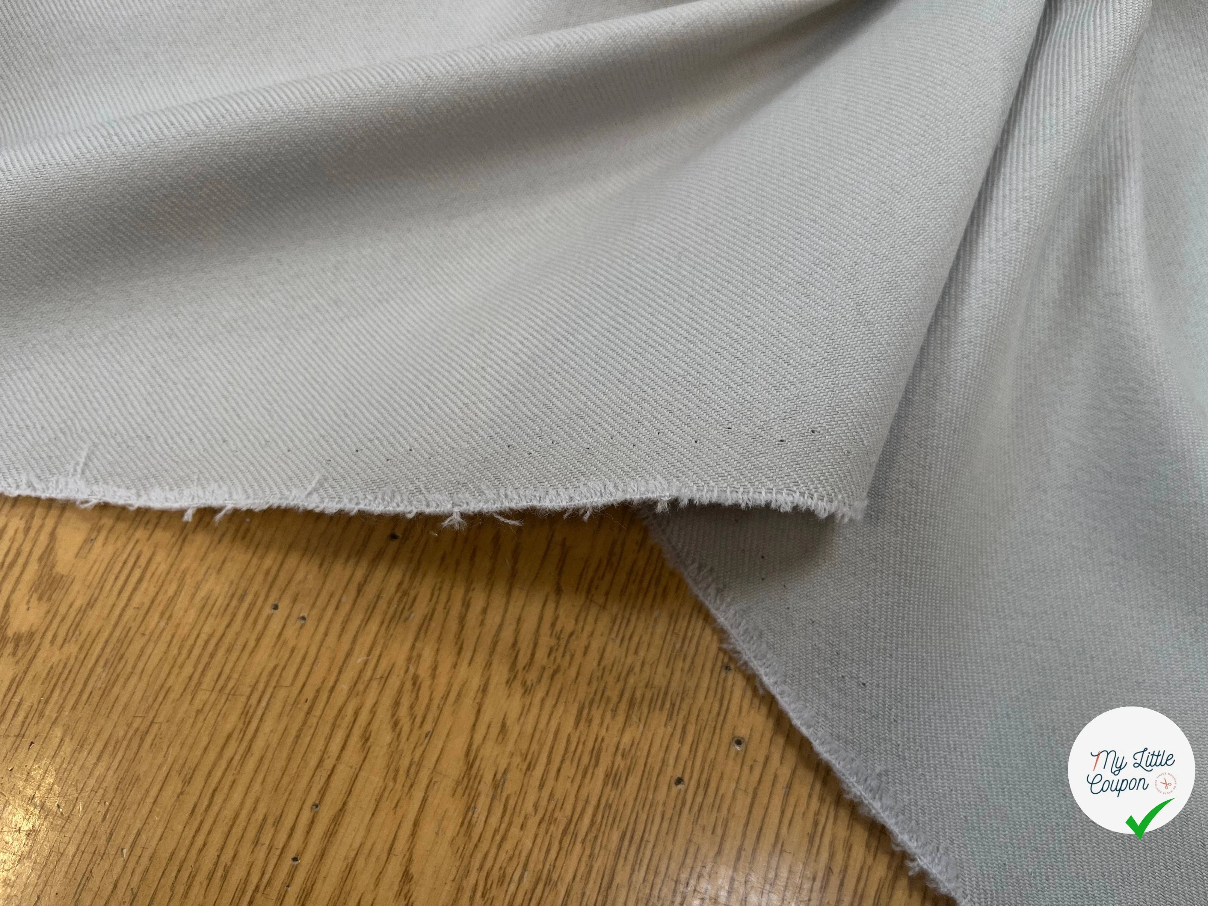 GABARDINE 41% LAINE VERGE SMOKE 150CM - My Little Coupon