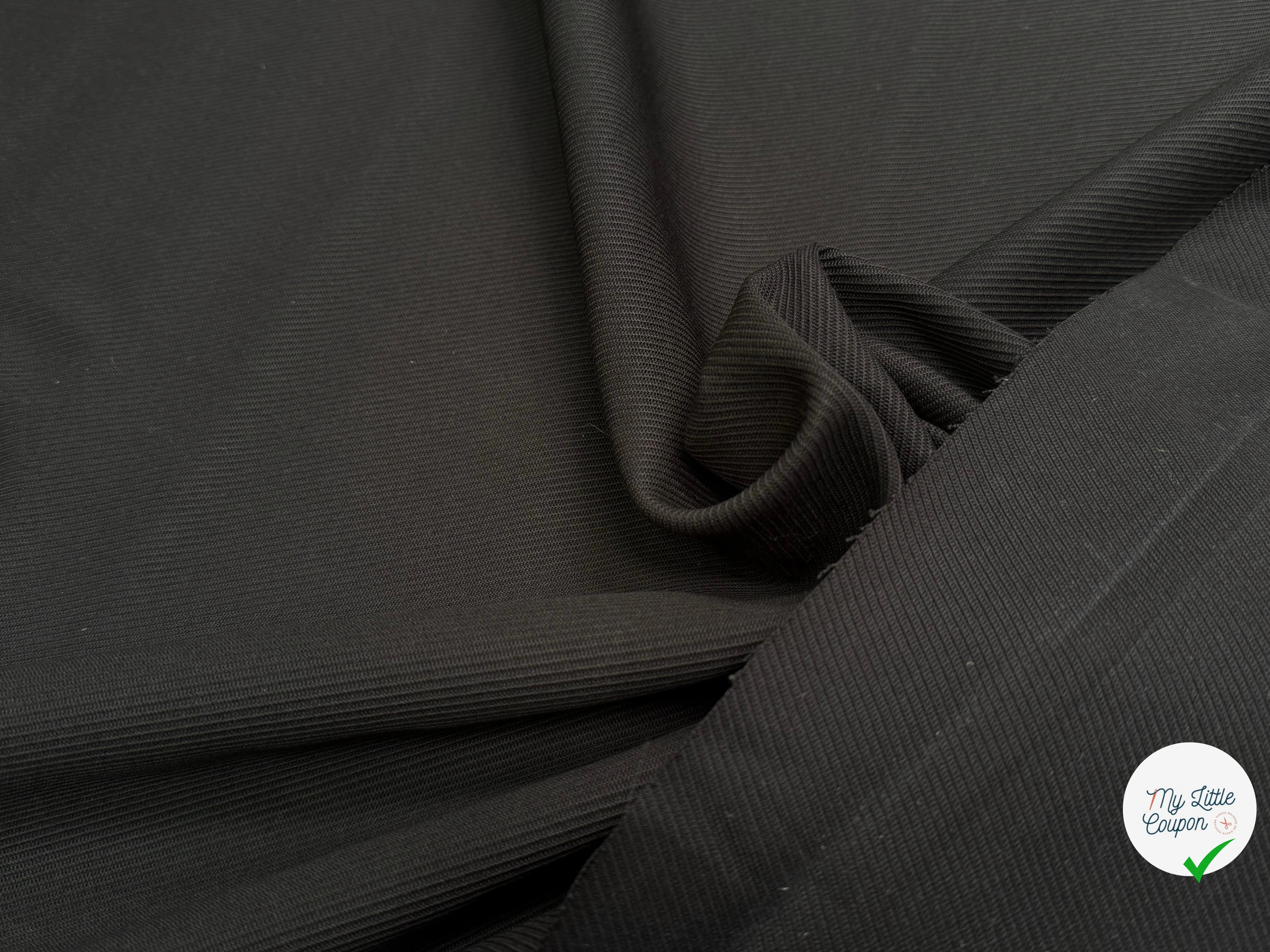 GABARDINE COTON KAKI STRIÉE - My Little Coupon