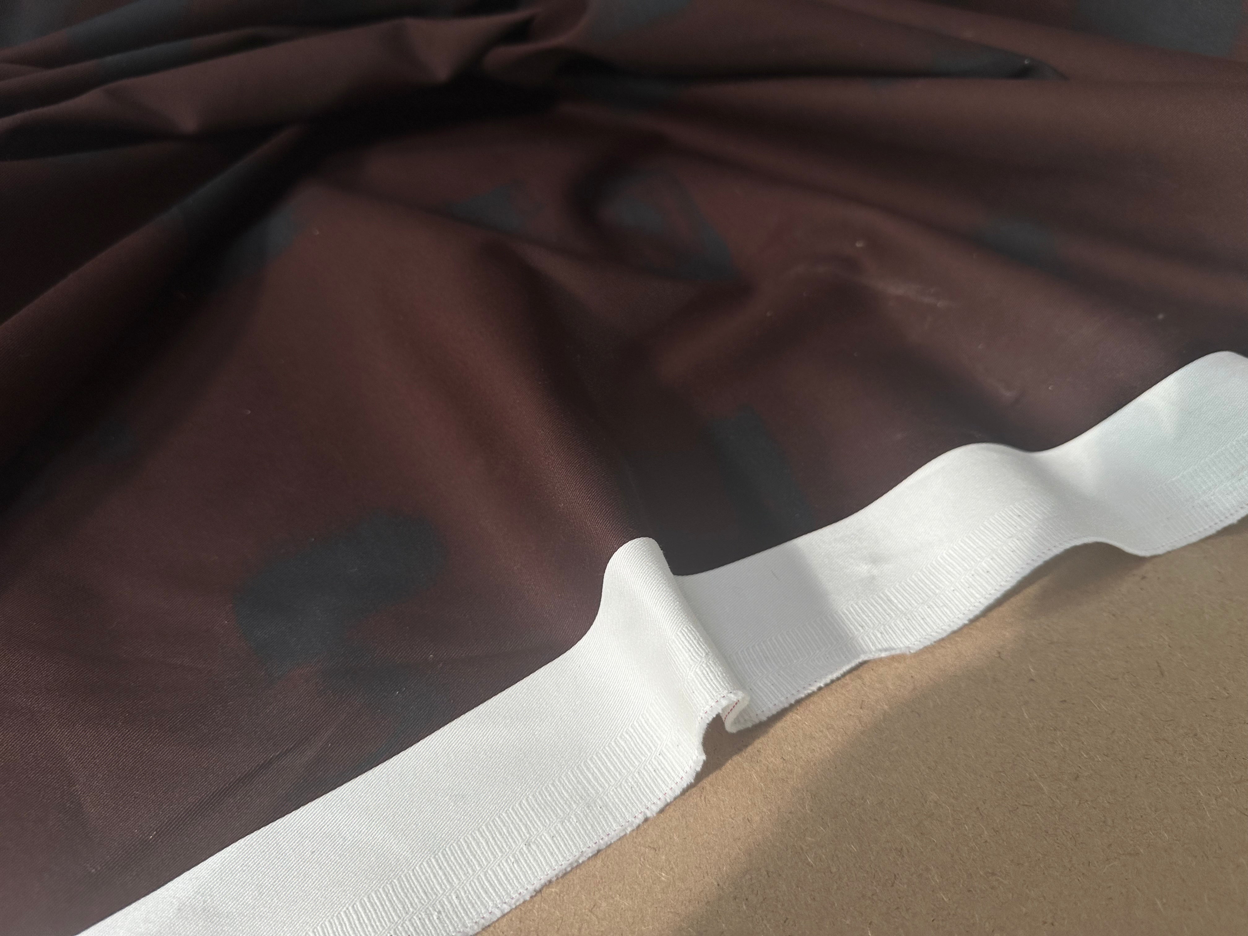 GABARDINE COTON STRECTH SUBLIME DE MARRONÂ - My Little Coupon