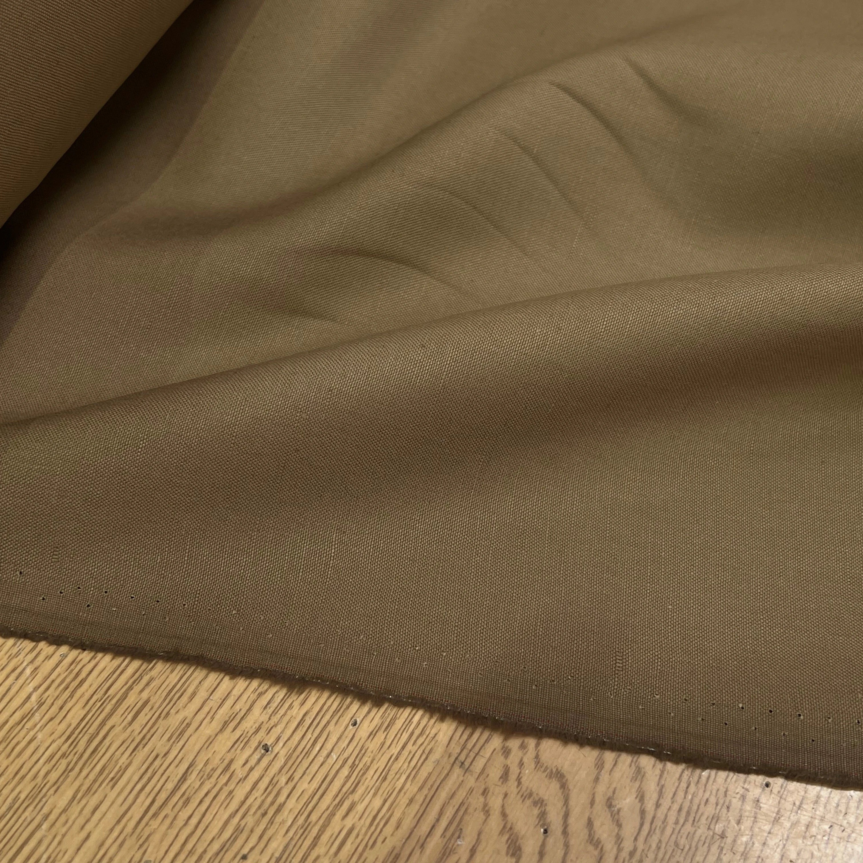 GABARDINE DE COTON BELLE TENUE CAFÉ 100% COTON 150CM - My Little Coupon